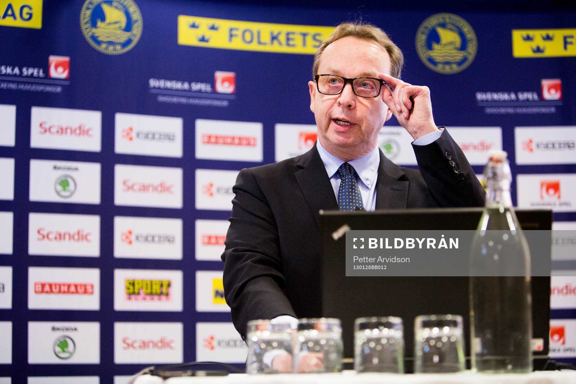 Pär Mårts, förbundskapten Sverige, presenterar Tre