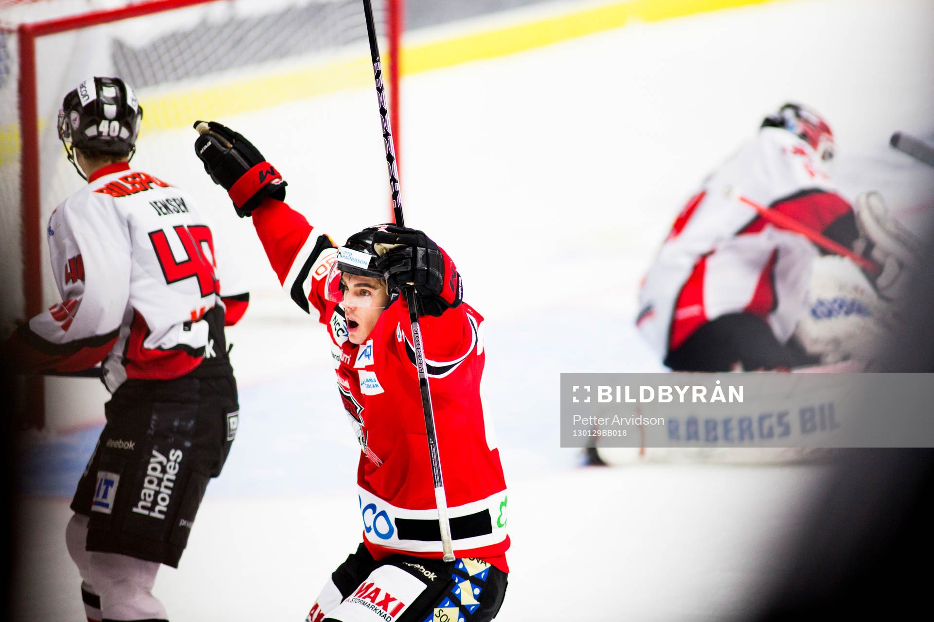 Henrik Hetta, Malmö Redhawks, jublar