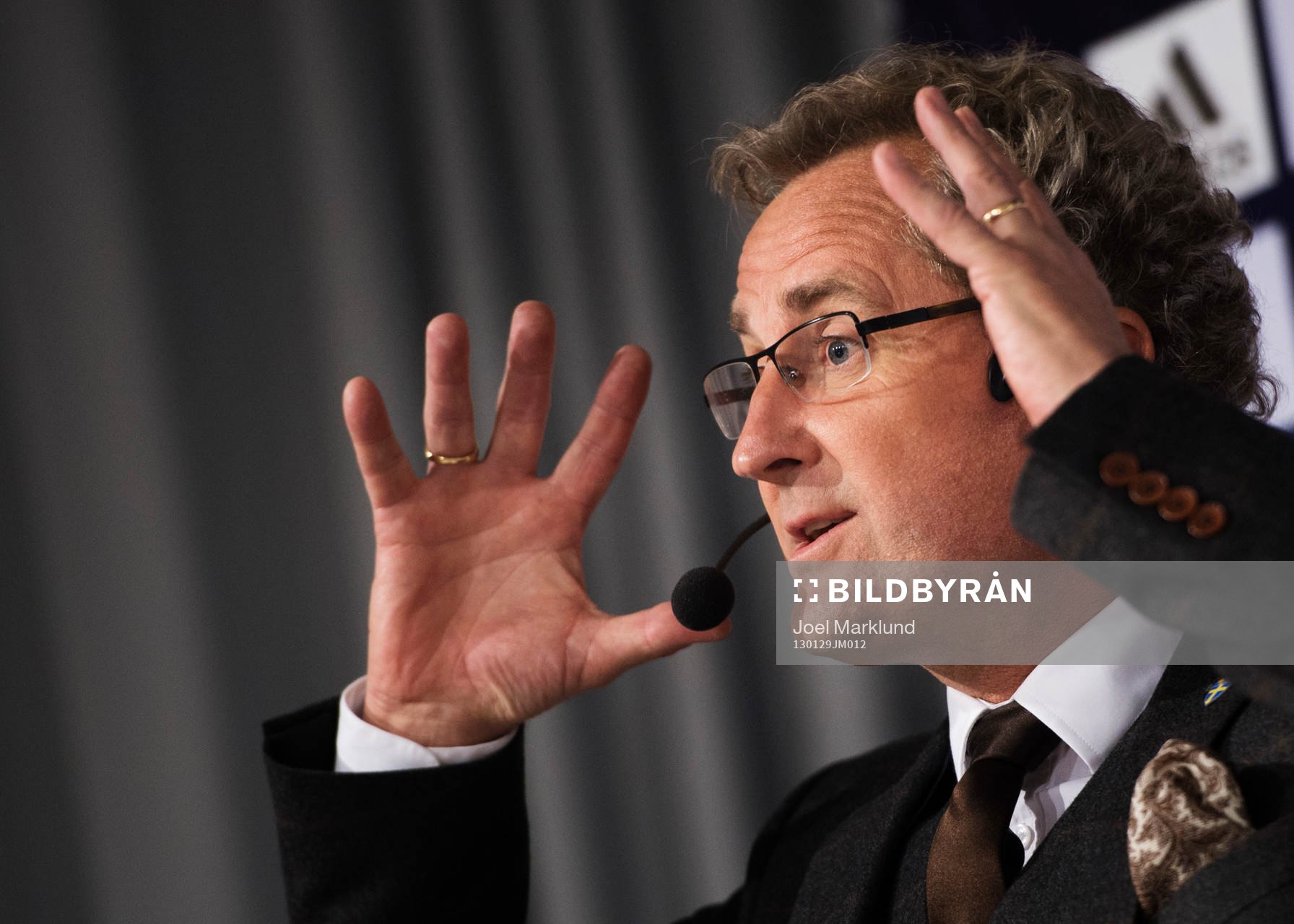 Erik Hamrén, förbundskapten Sverige, presenterade