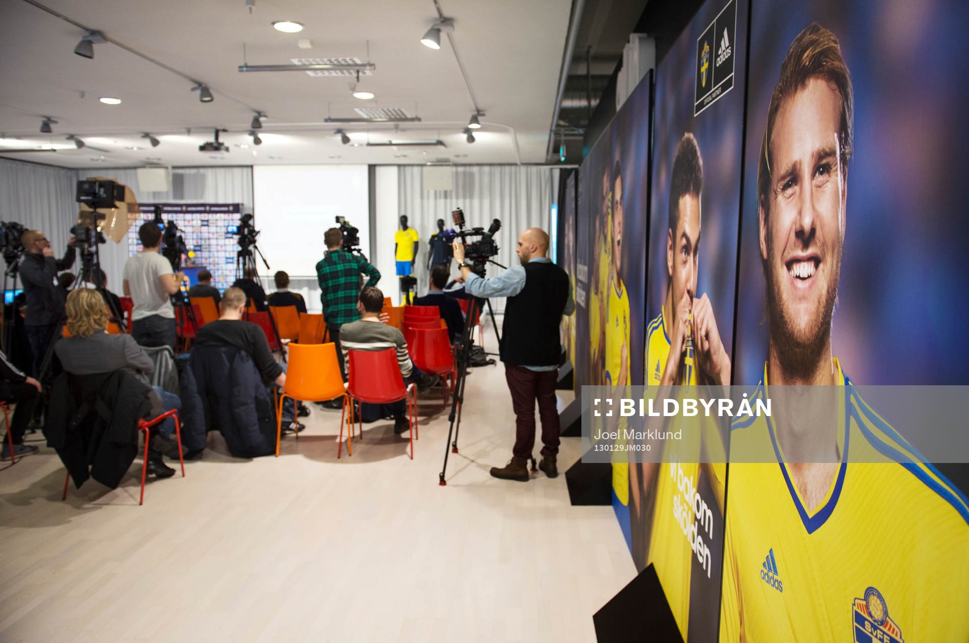 Den nya lokalen för Svenska Fotbollförbundets