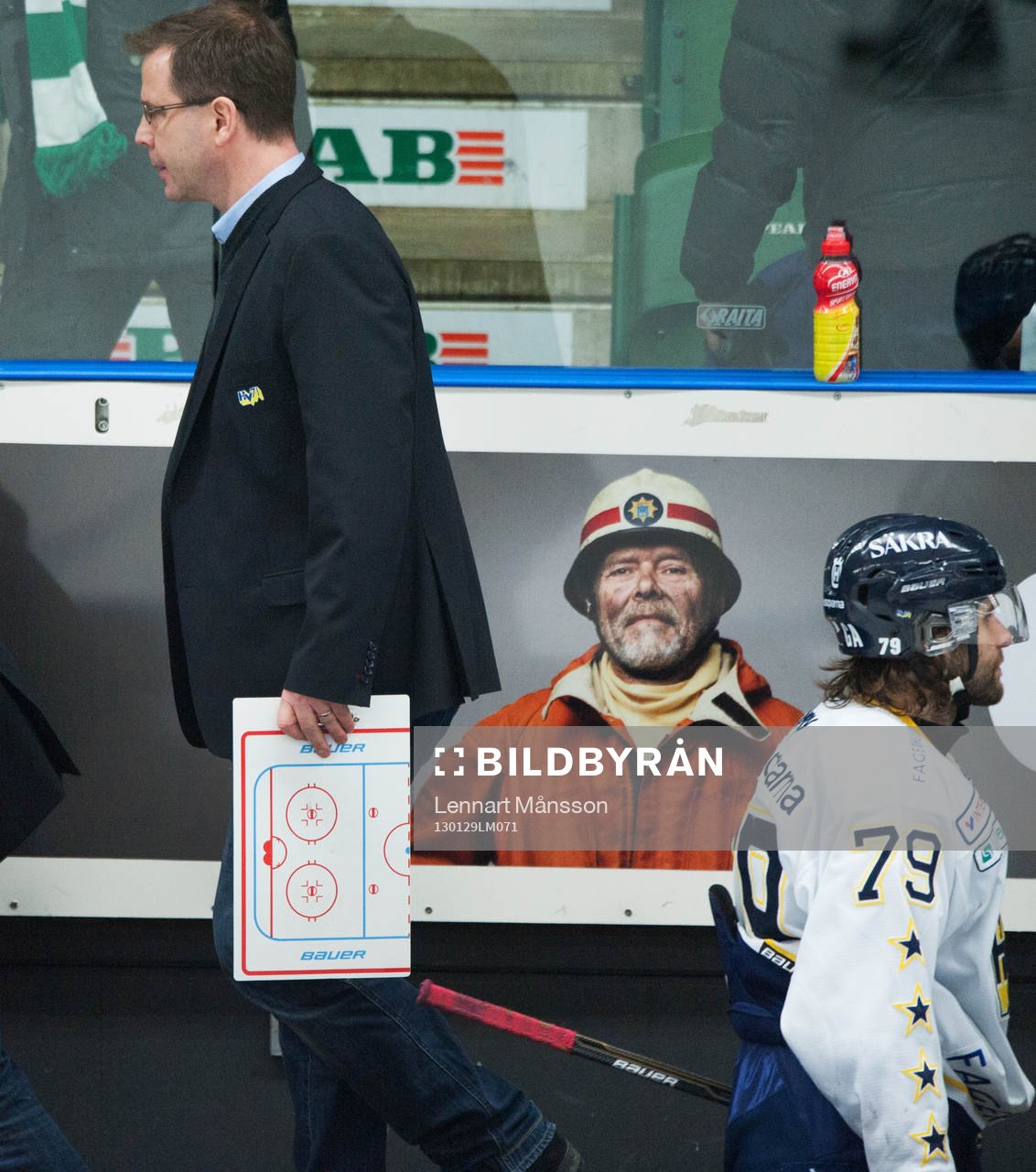 Ulf Dahlén, tränare, HV71, taktiktavla