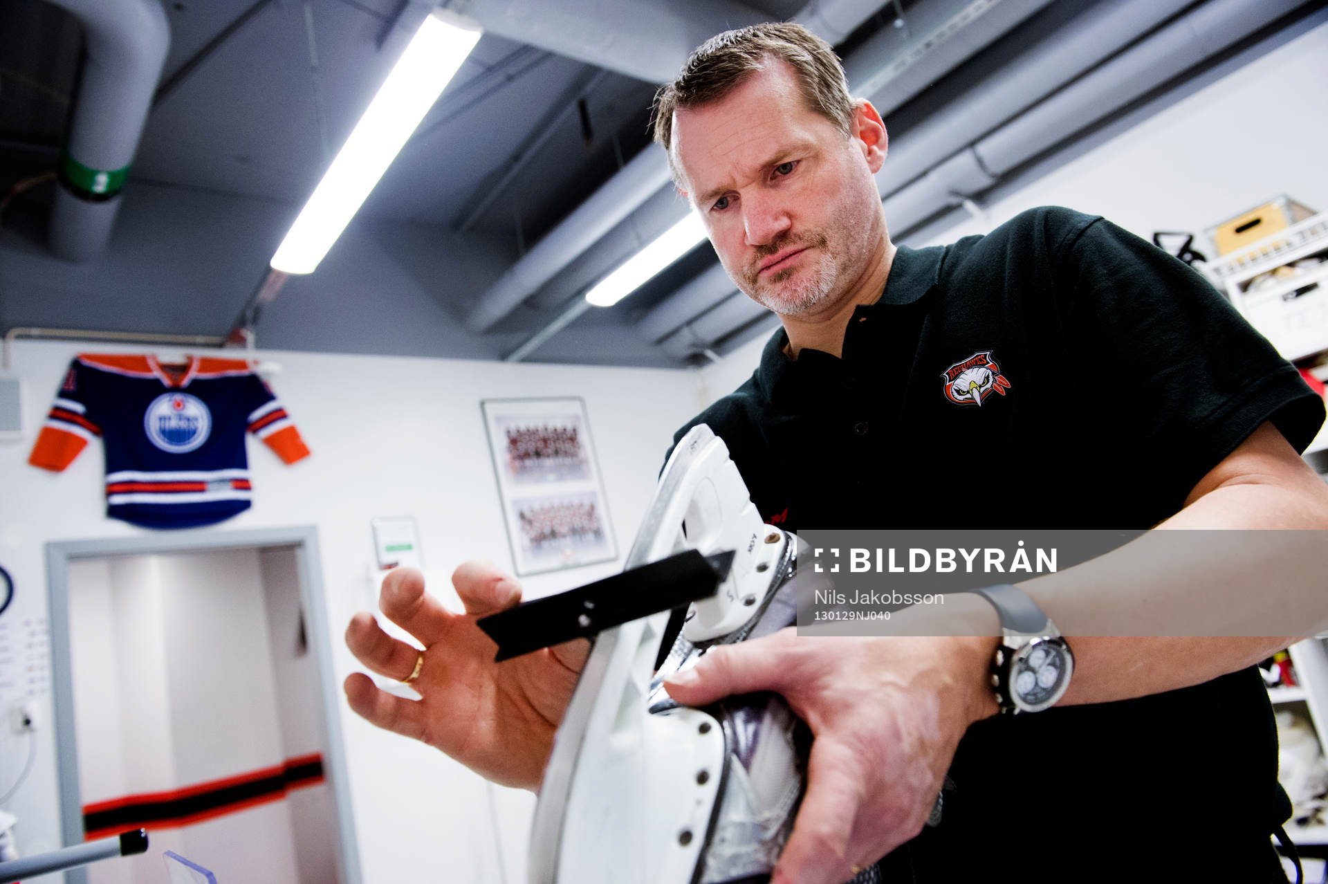 Ishockey, Allsvenskan, Malmö Redhawks materialare Håkan