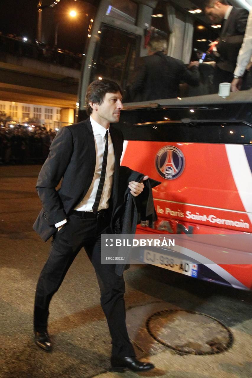 Arrivee de Leonardo   - 01.02.2013 - Toulouse / PSG  -