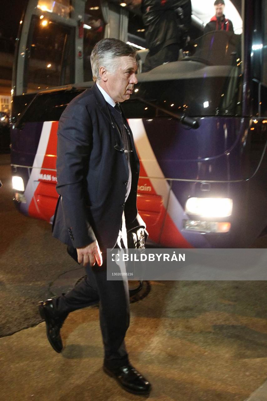 Arrivee de Carlo Ancelotti    - 01.02.2013 - Toulouse / PSG