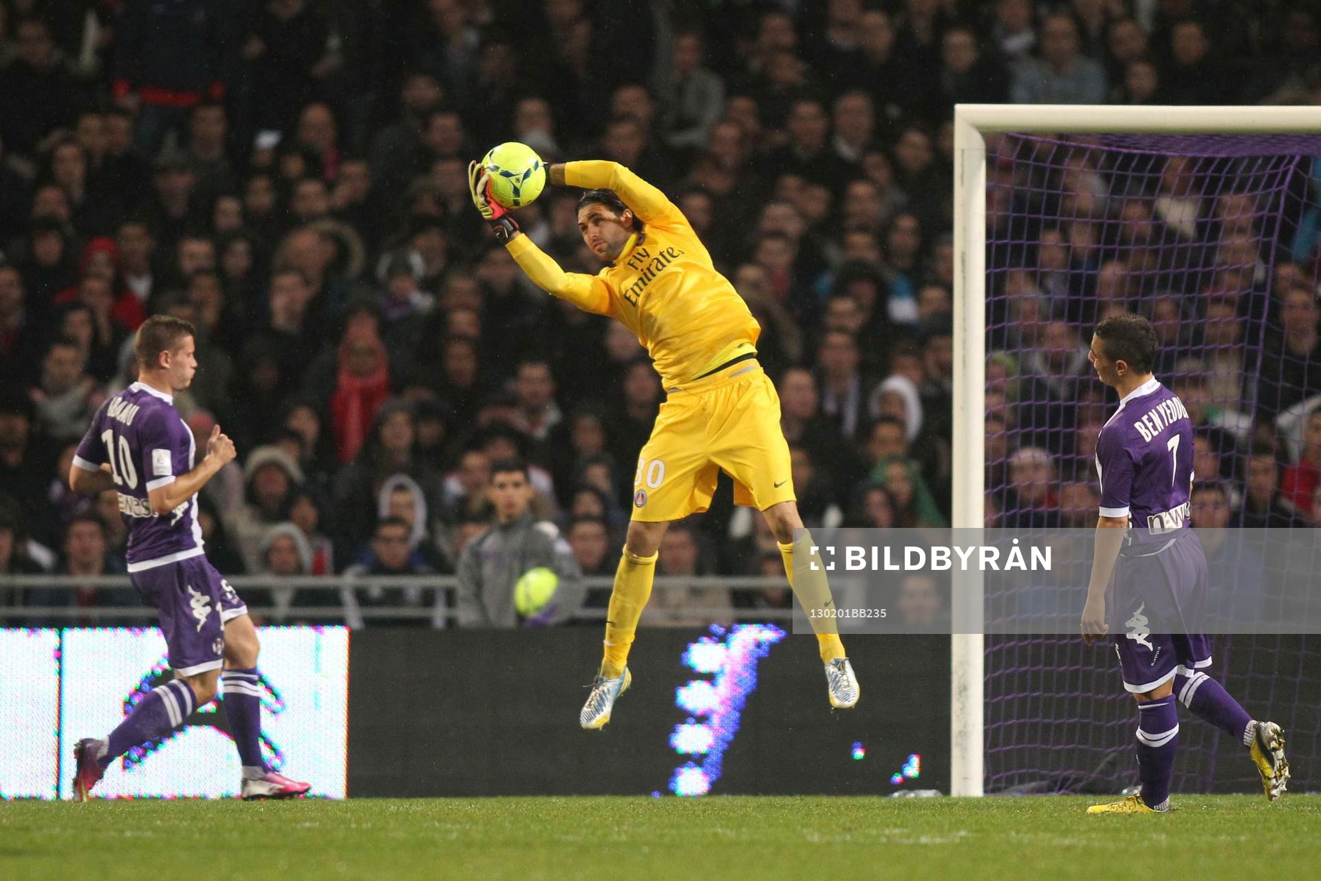 Salvatore SIRIGU  - 01.02.2013 - Toulouse / PSG  - 23eme