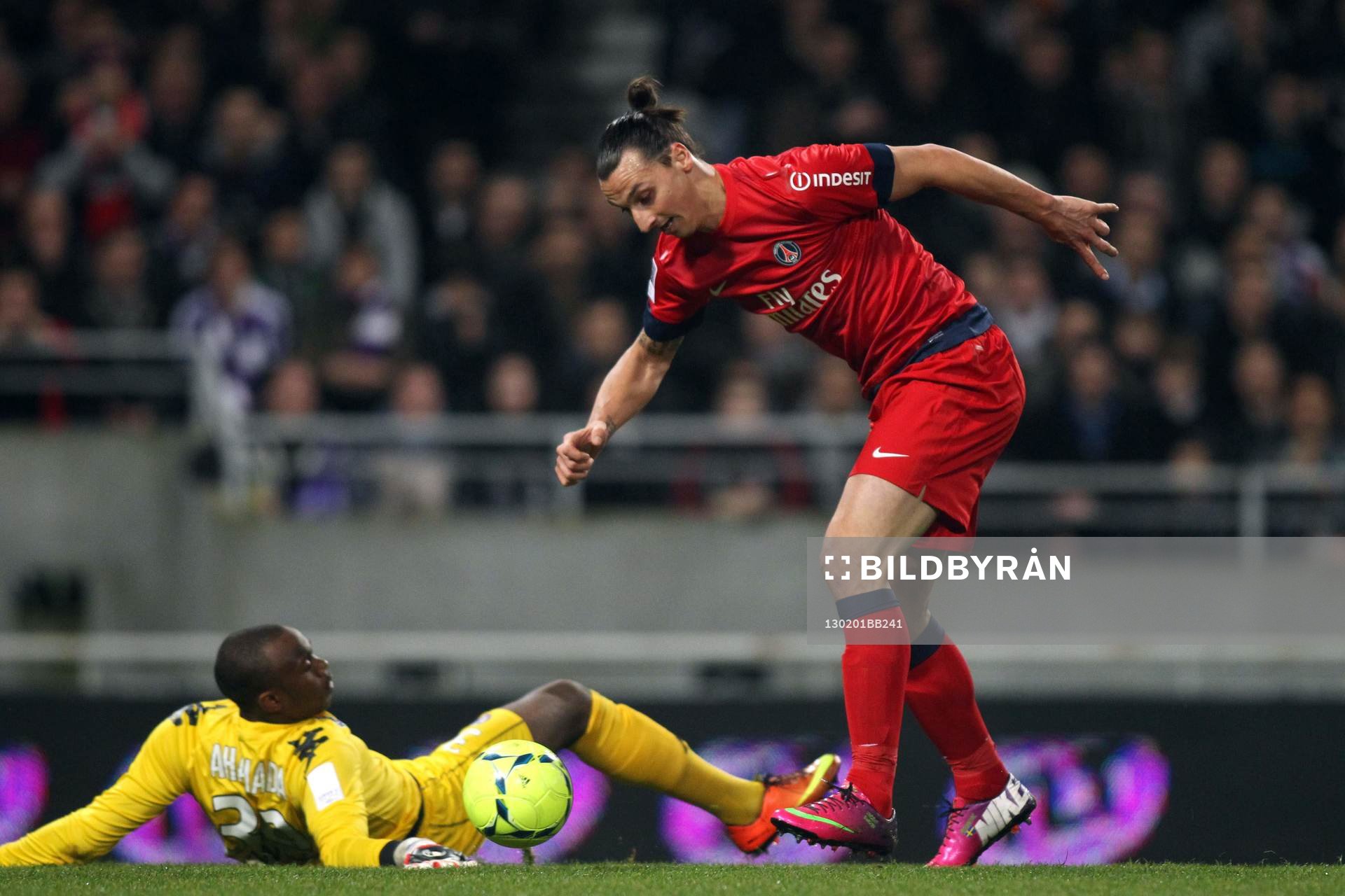 Goal  Zlatan IBRAHIMOVIC - 01.02.2013 - Toulouse / PSG  -