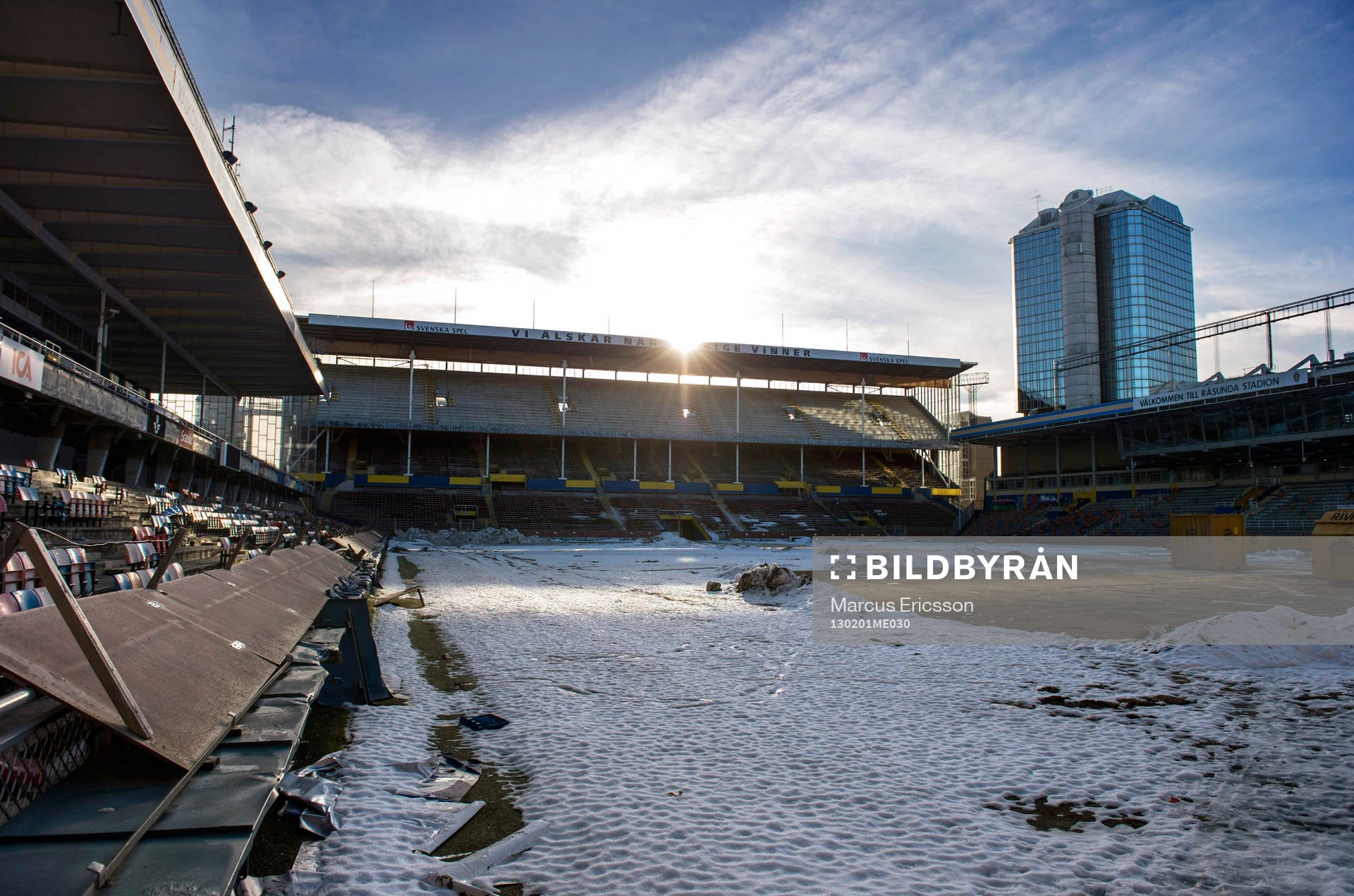 Fotboll, Råsunda: 