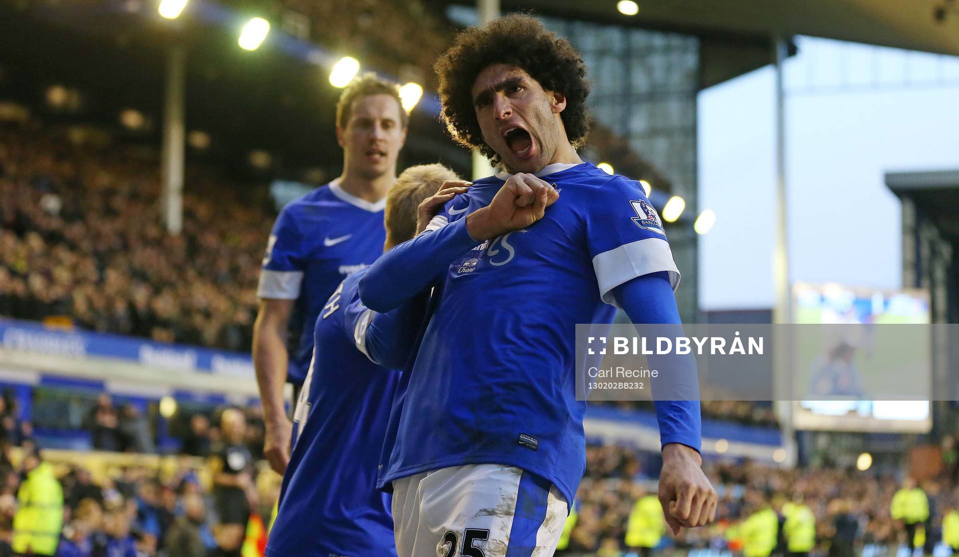 Football - Everton v Aston Villa - Barclays Premier League