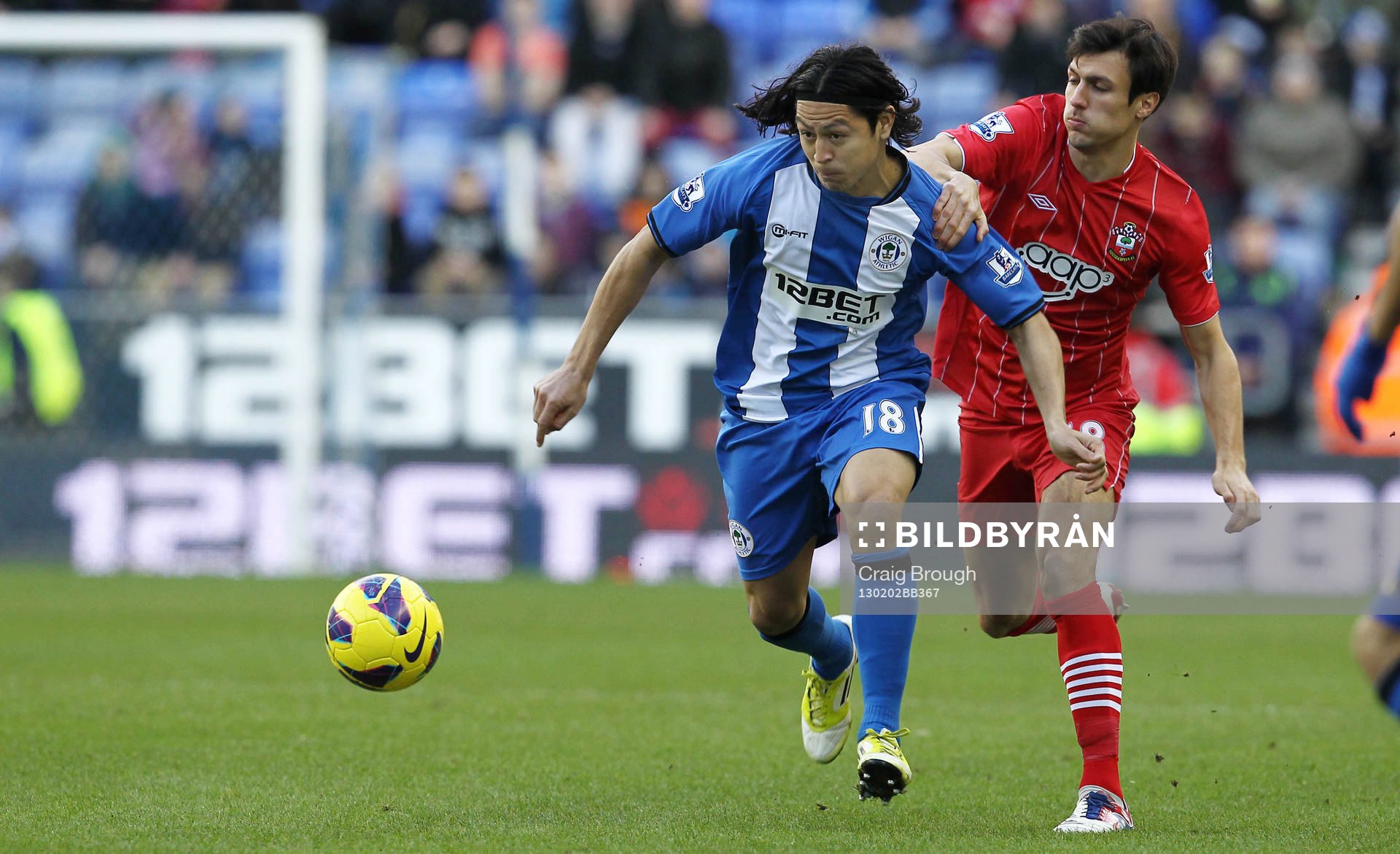 Football - Wigan Athletic v Southampton - Barclays Premier