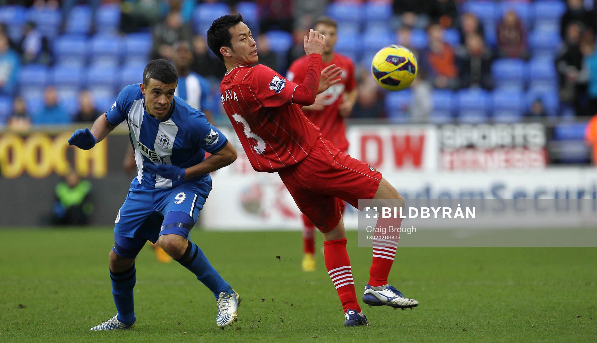 Football - Wigan Athletic v Southampton - Barclays Premier