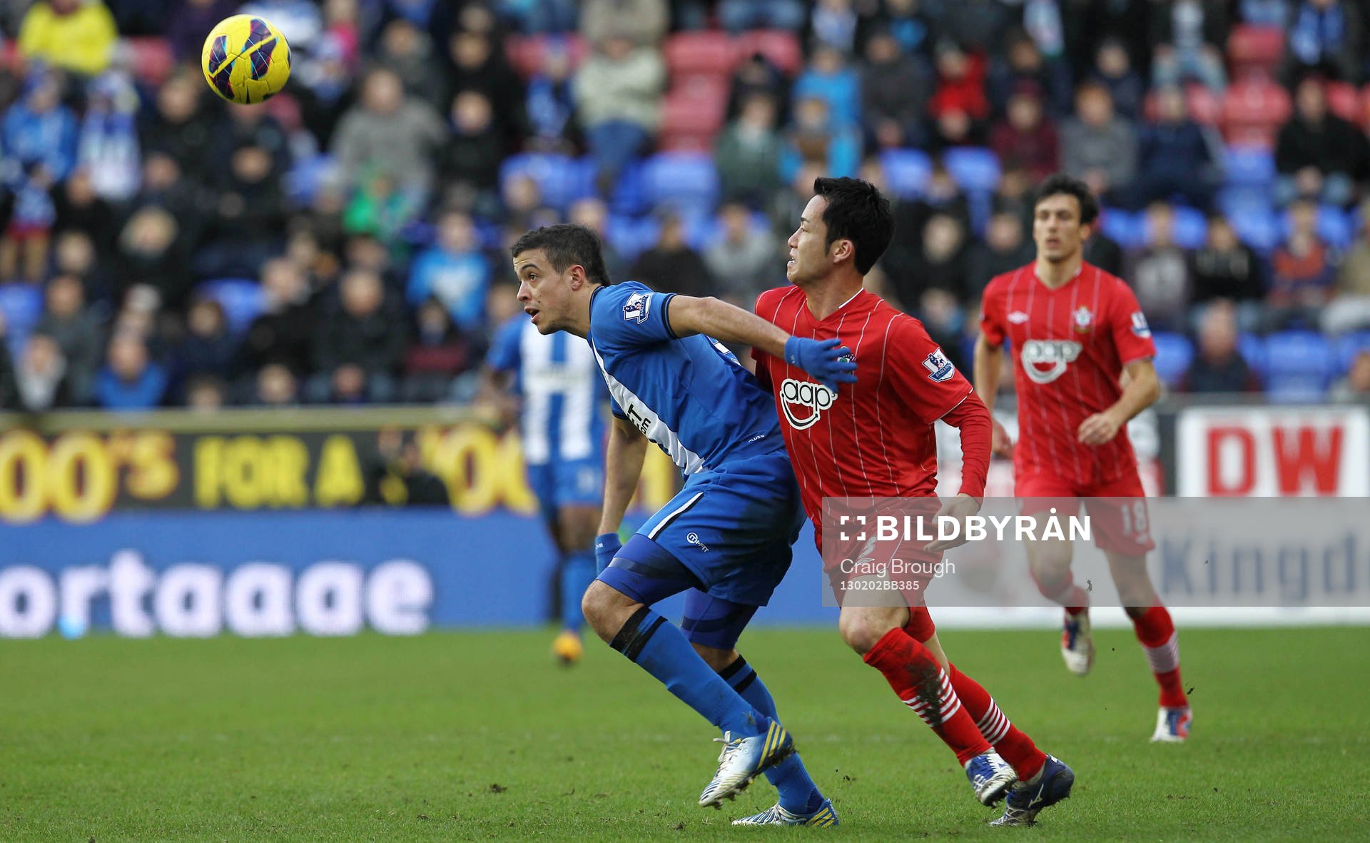 Football - Wigan Athletic v Southampton - Barclays Premier