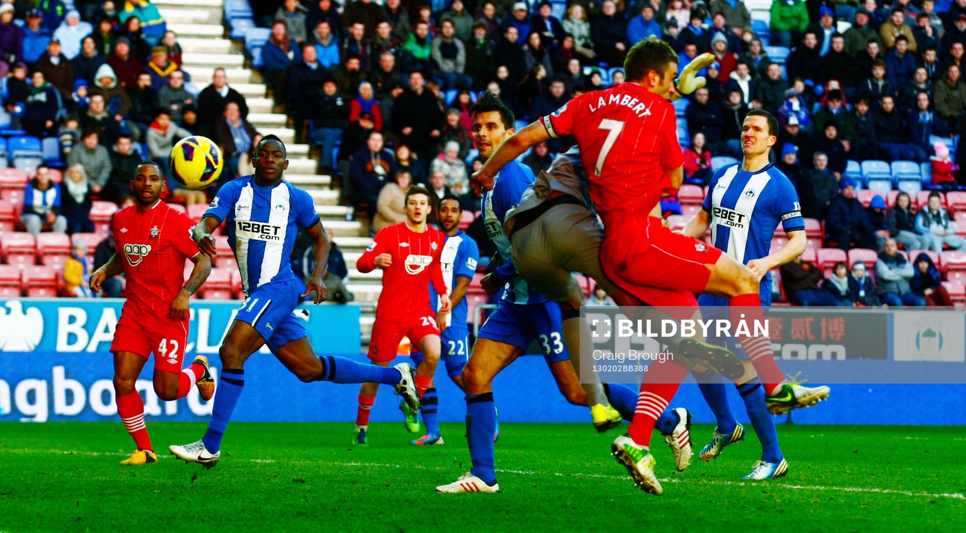Football - Wigan Athletic v Southampton - Barclays Premier