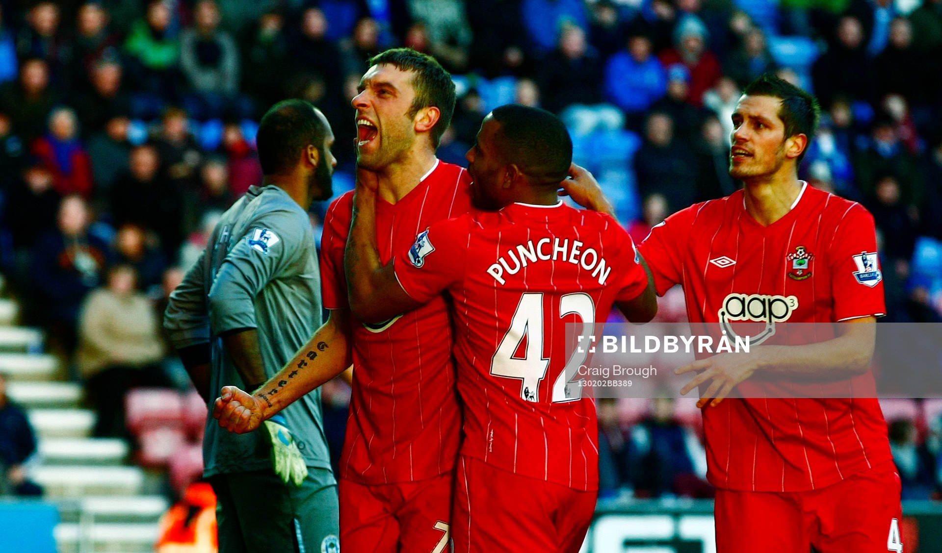 Football - Wigan Athletic v Southampton - Barclays Premier