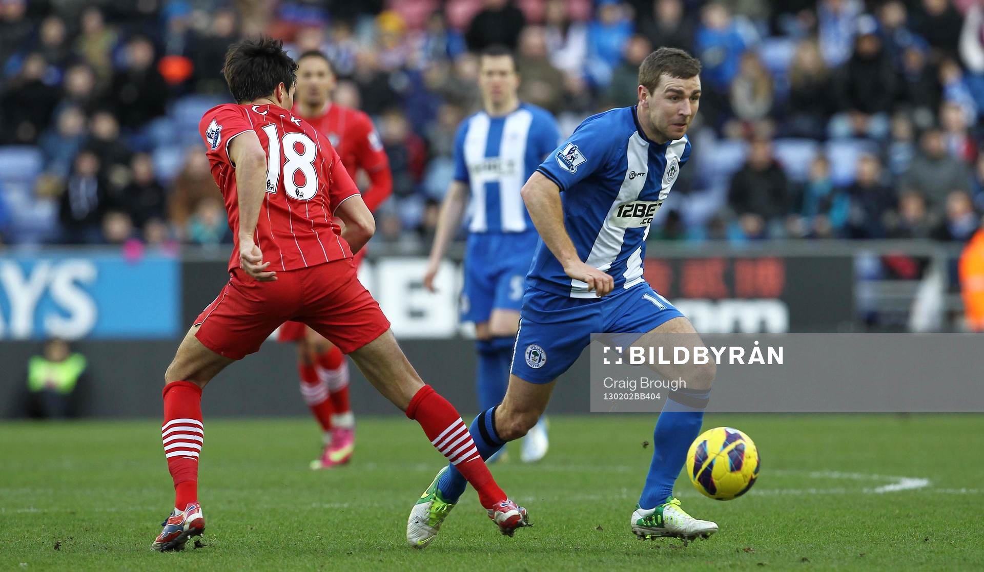 Football - Wigan Athletic v Southampton - Barclays Premier