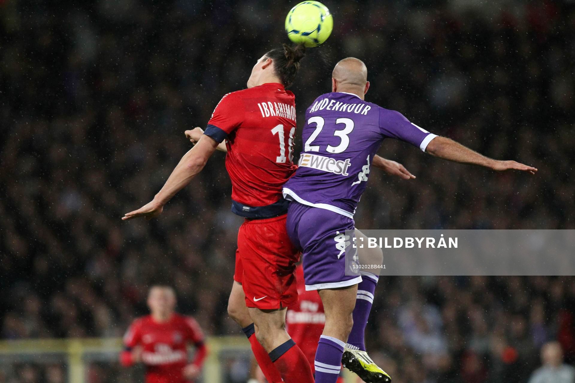 Zlatan Ibrahimovic / Aymen Abdennour - 01.02.2013 -