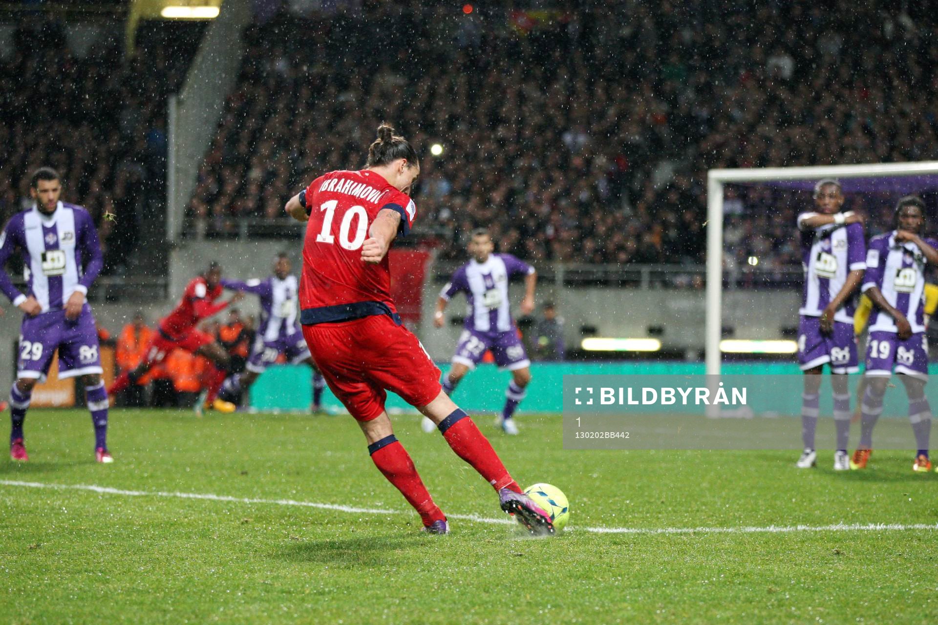 Zlatan Ibrahimovic - 01.02.2013 - Toulouse / Paris Saint