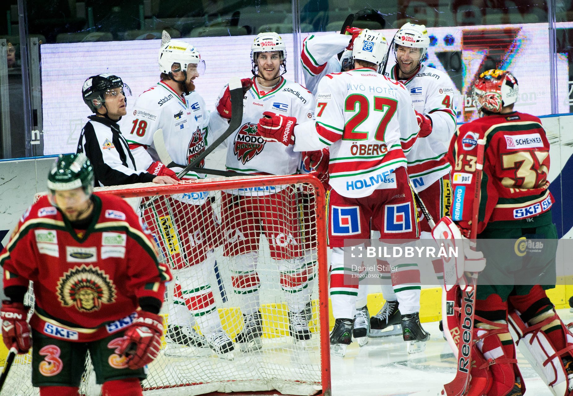Mario Kempe, Modo, gör 1-2 till Modo, jubel