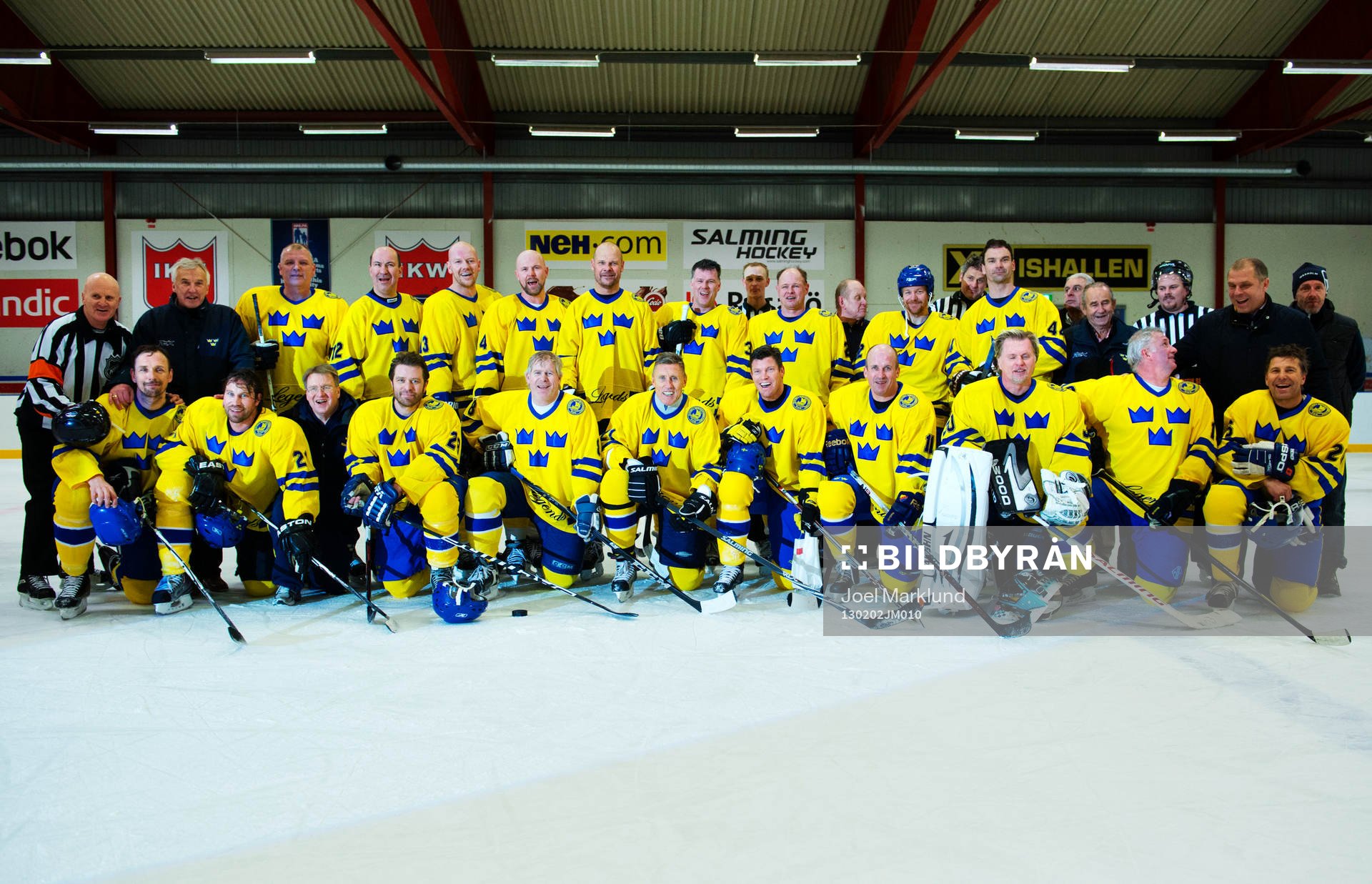 Lagbild Tre Kronor Legends