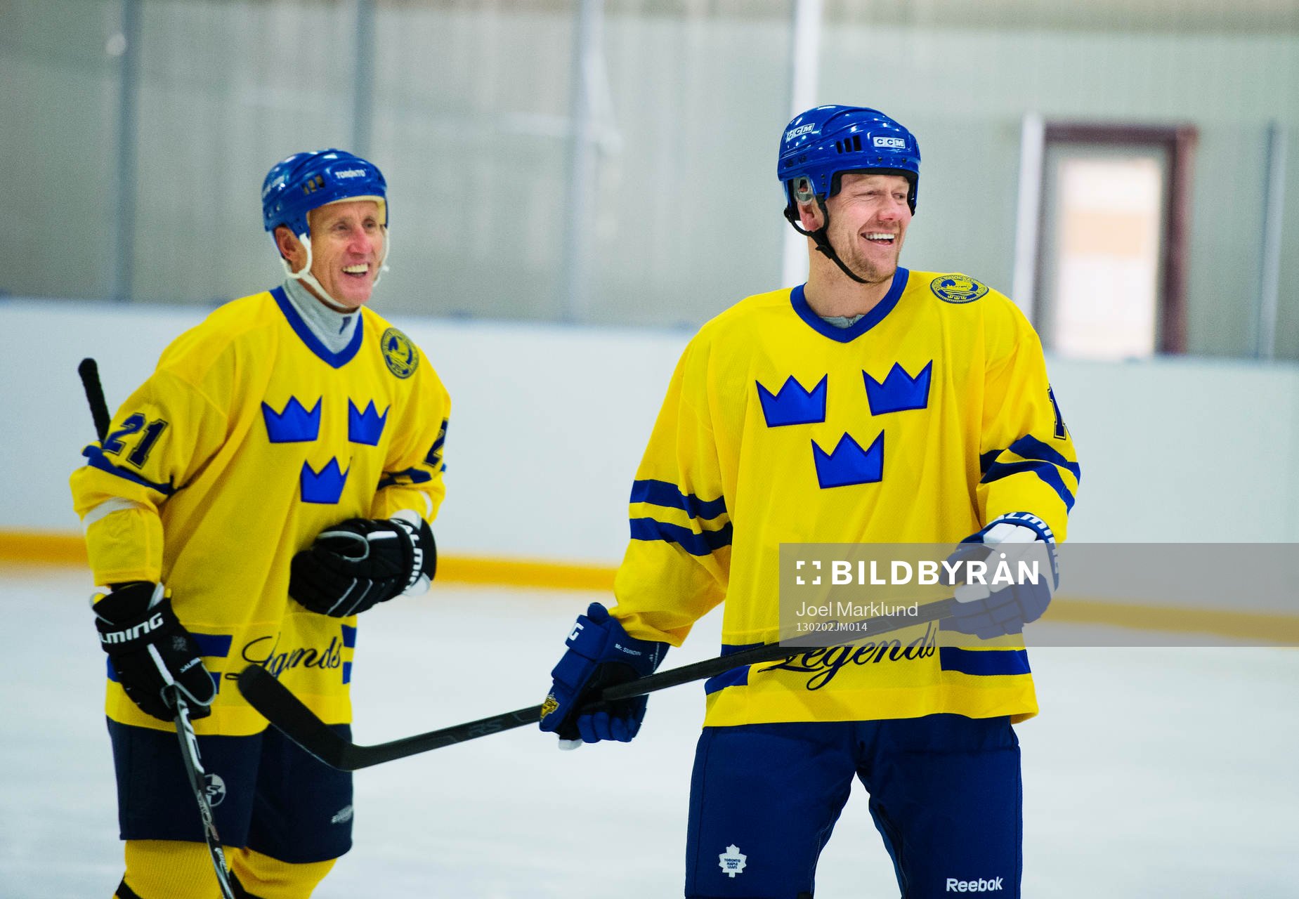 Börje Salming och Mats Sundin