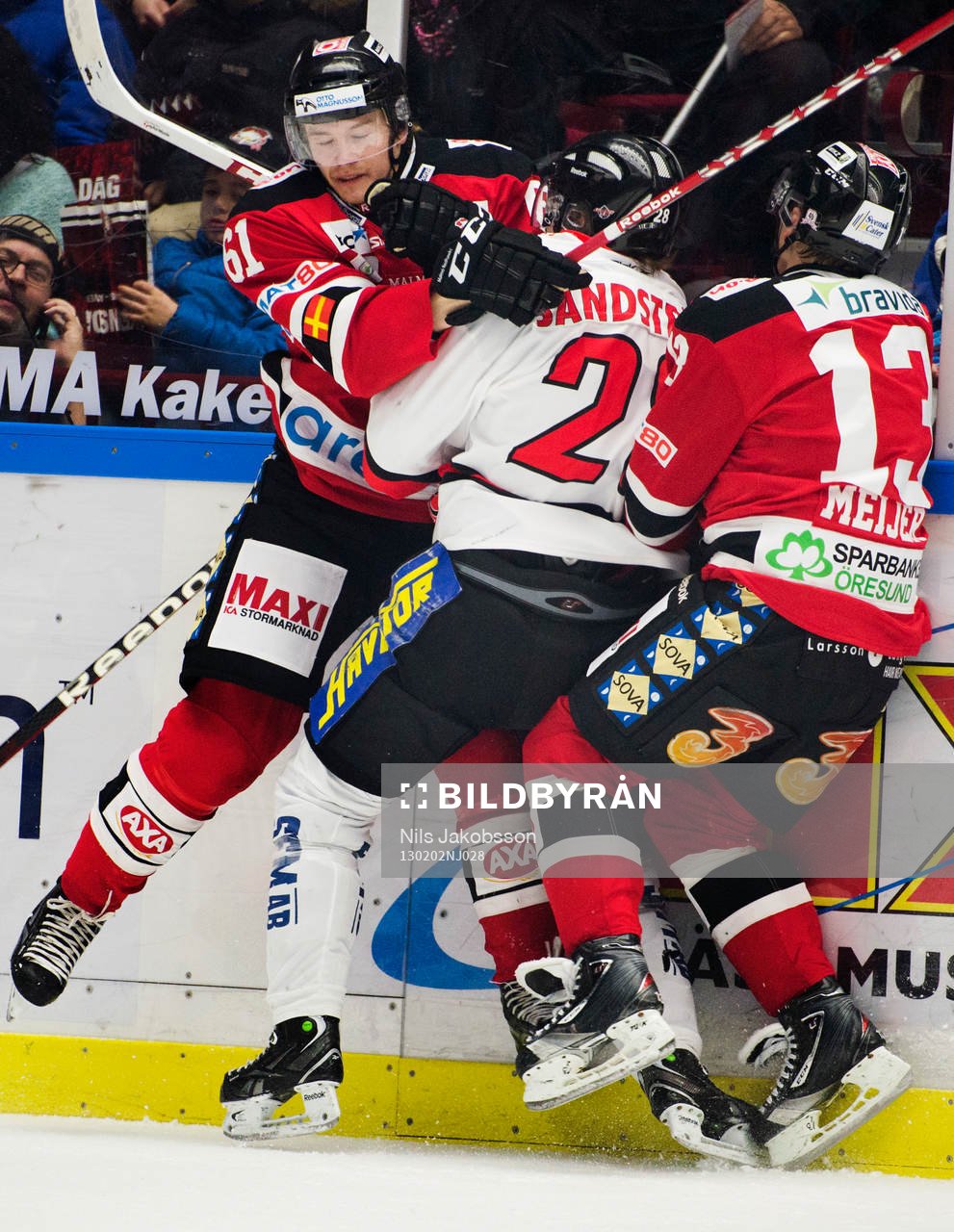 Nicklas Jadeland och Sebastian Meijer, Malmö Redhawks,