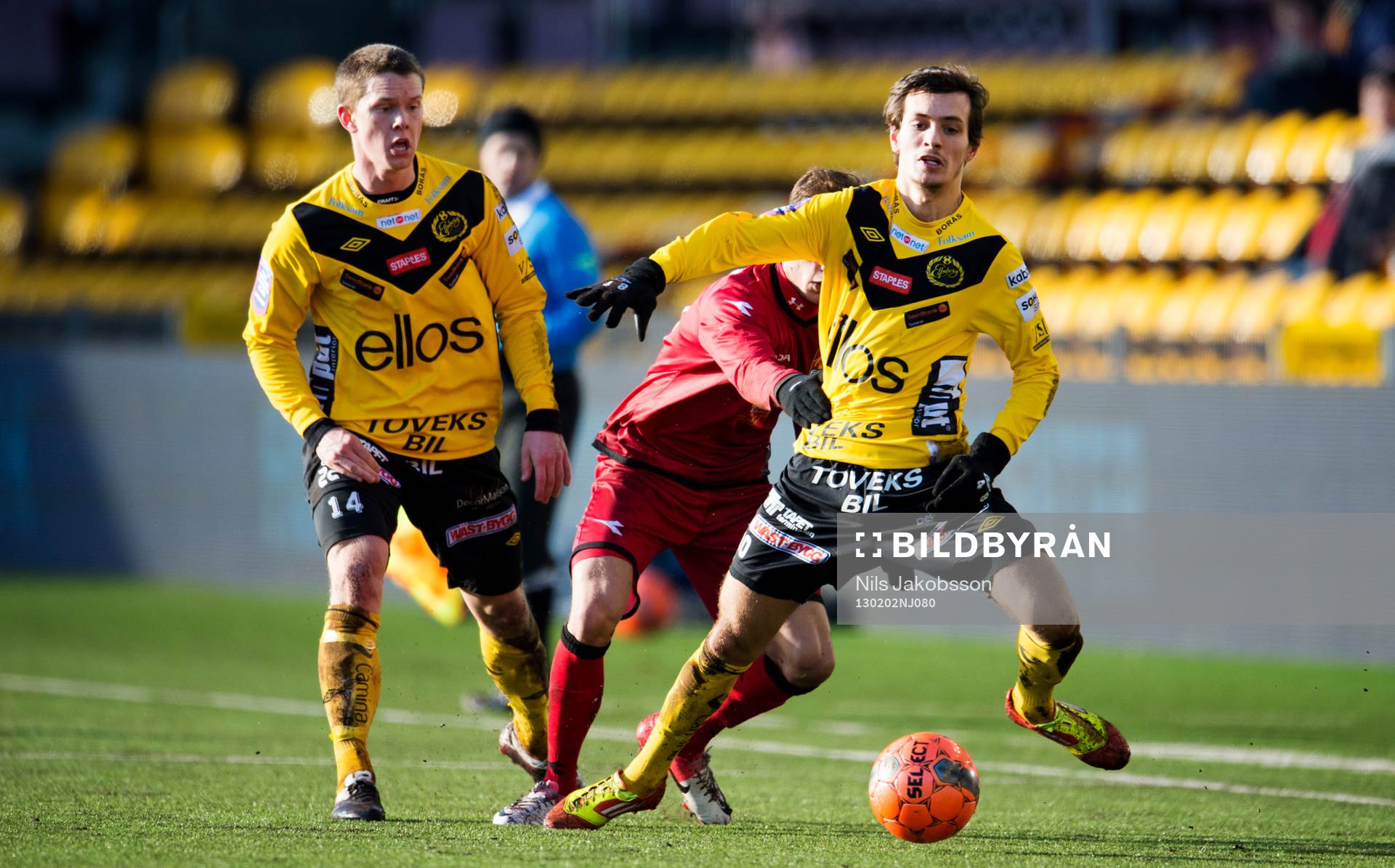 Fotboll, träningsmatch, FC Nordsjaelland - Elfsborg:  Liridon Gashi, Elfsborg.