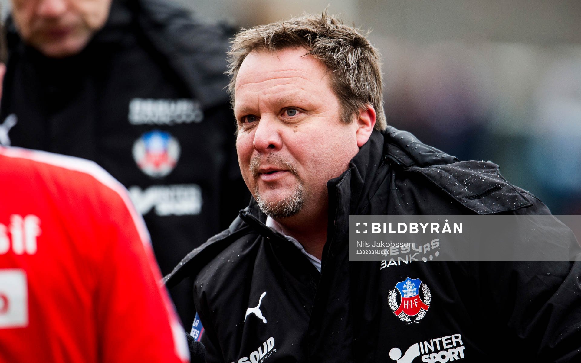 Fotboll, träningsmatch, Odense - Helsingborg: Roar Hansen, tränare Helsingborg.