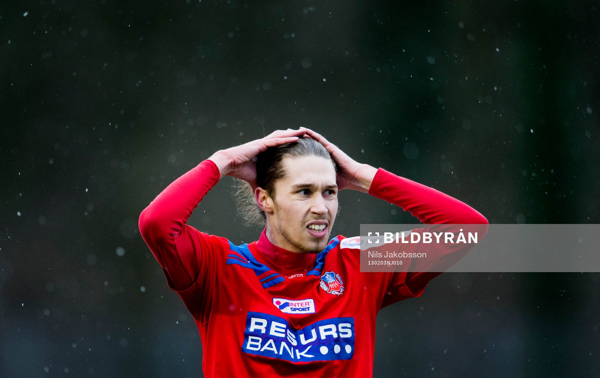 Fotboll, träningsmatch, Odense - Helsingborg: Daniel Nordmark, Helsingborg.