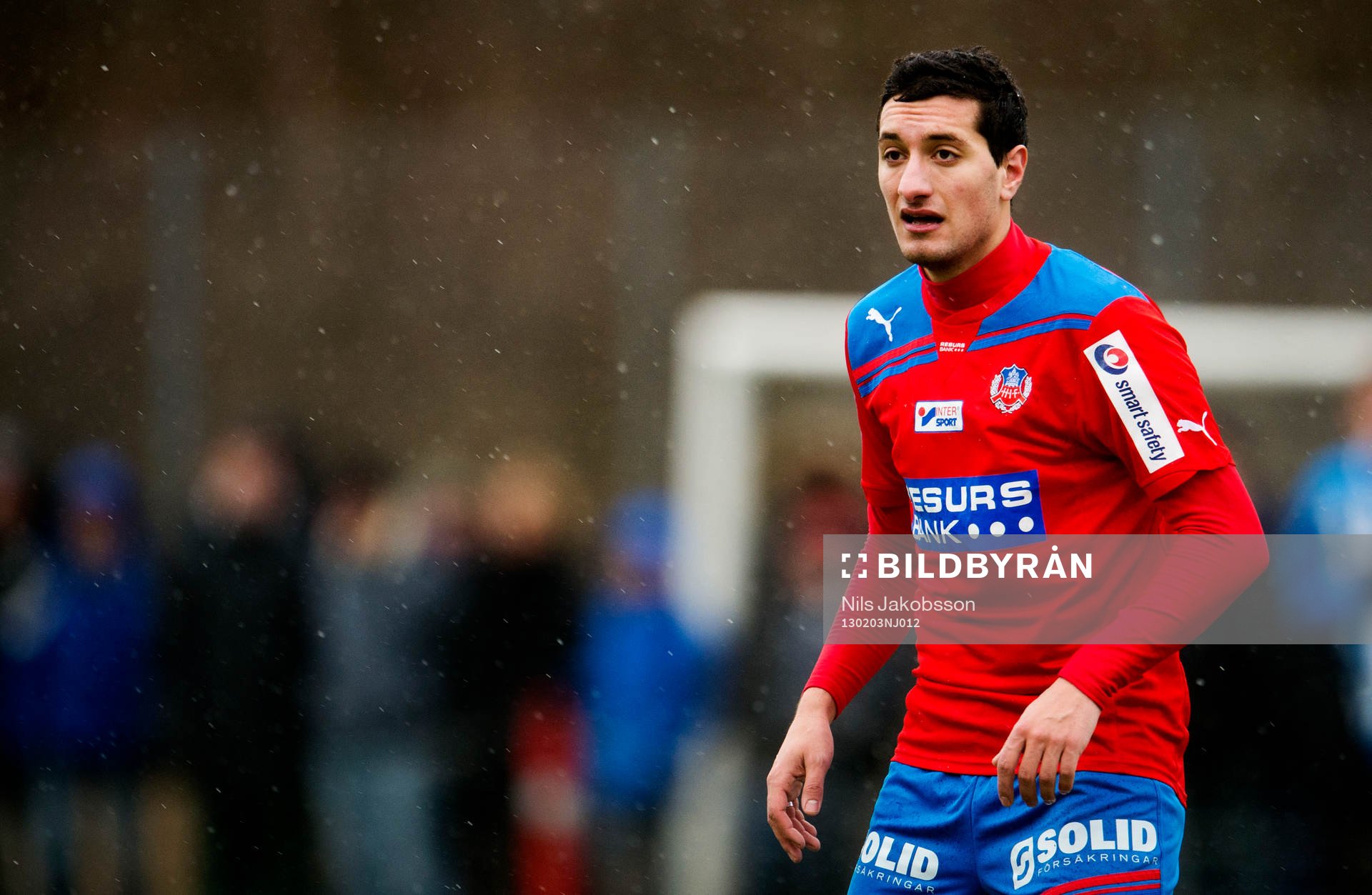 Fotboll, träningsmatch, Odense - Helsingborg:  Mohamed Ramadan, Helsingborg.