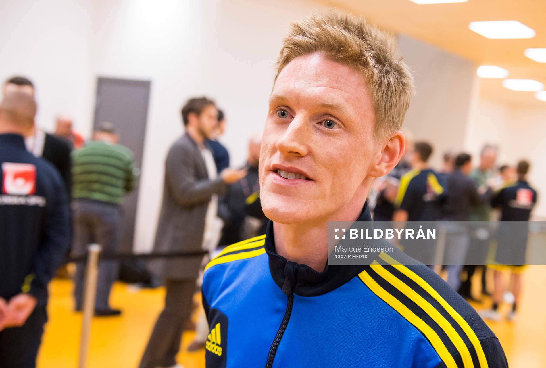 Sverige tränar på Friends Arena