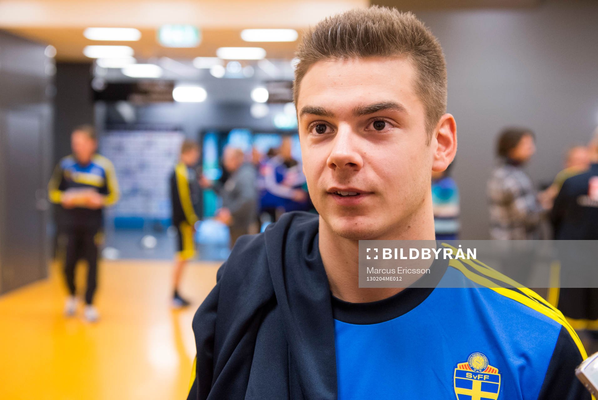 Sverige tränar på Friends Arena