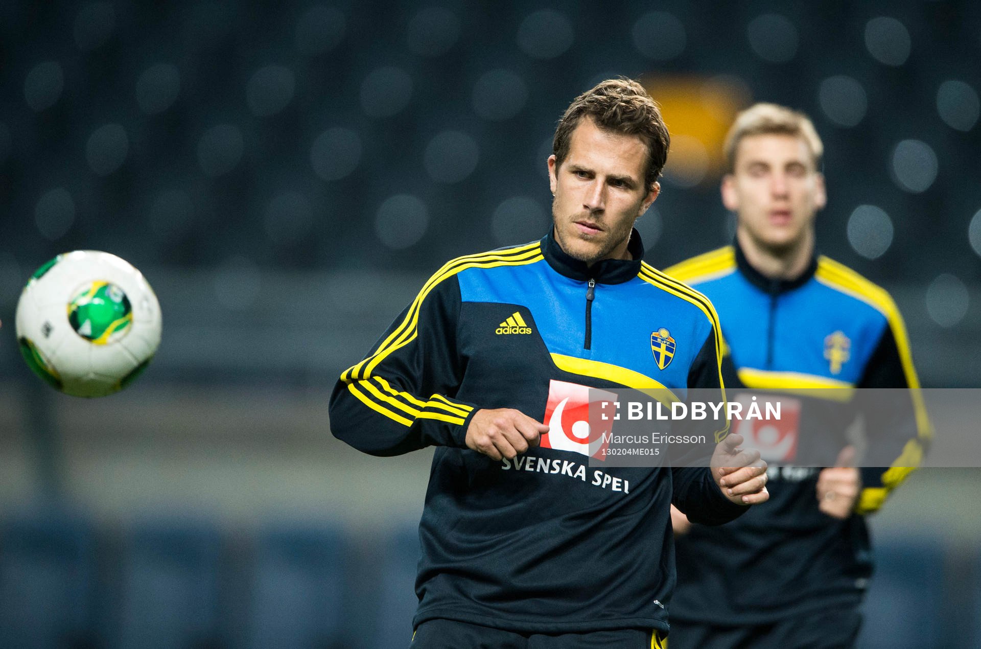 Sverige tränar på Friends Arena
