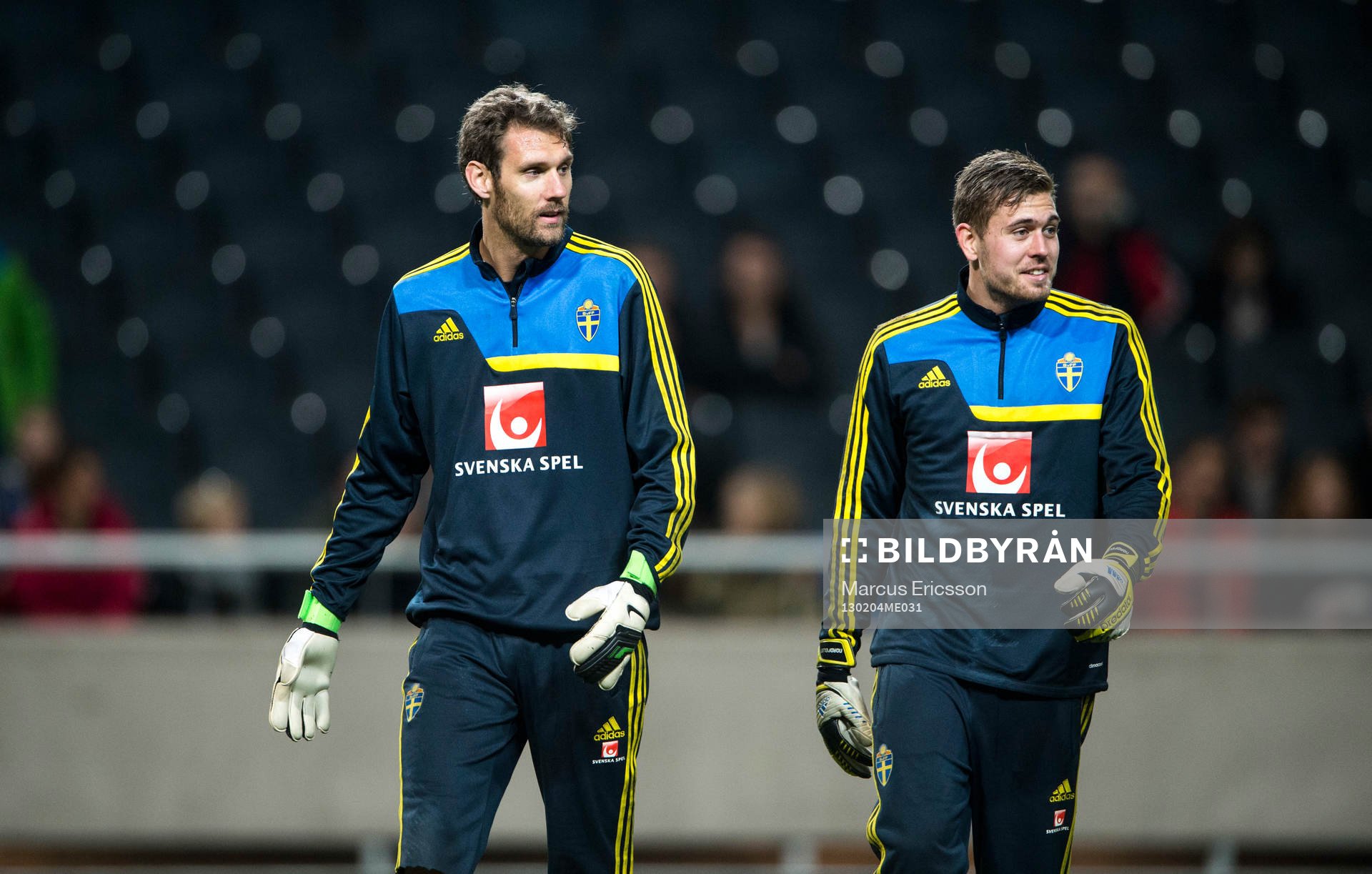 Sverige tränar på Friends Arena