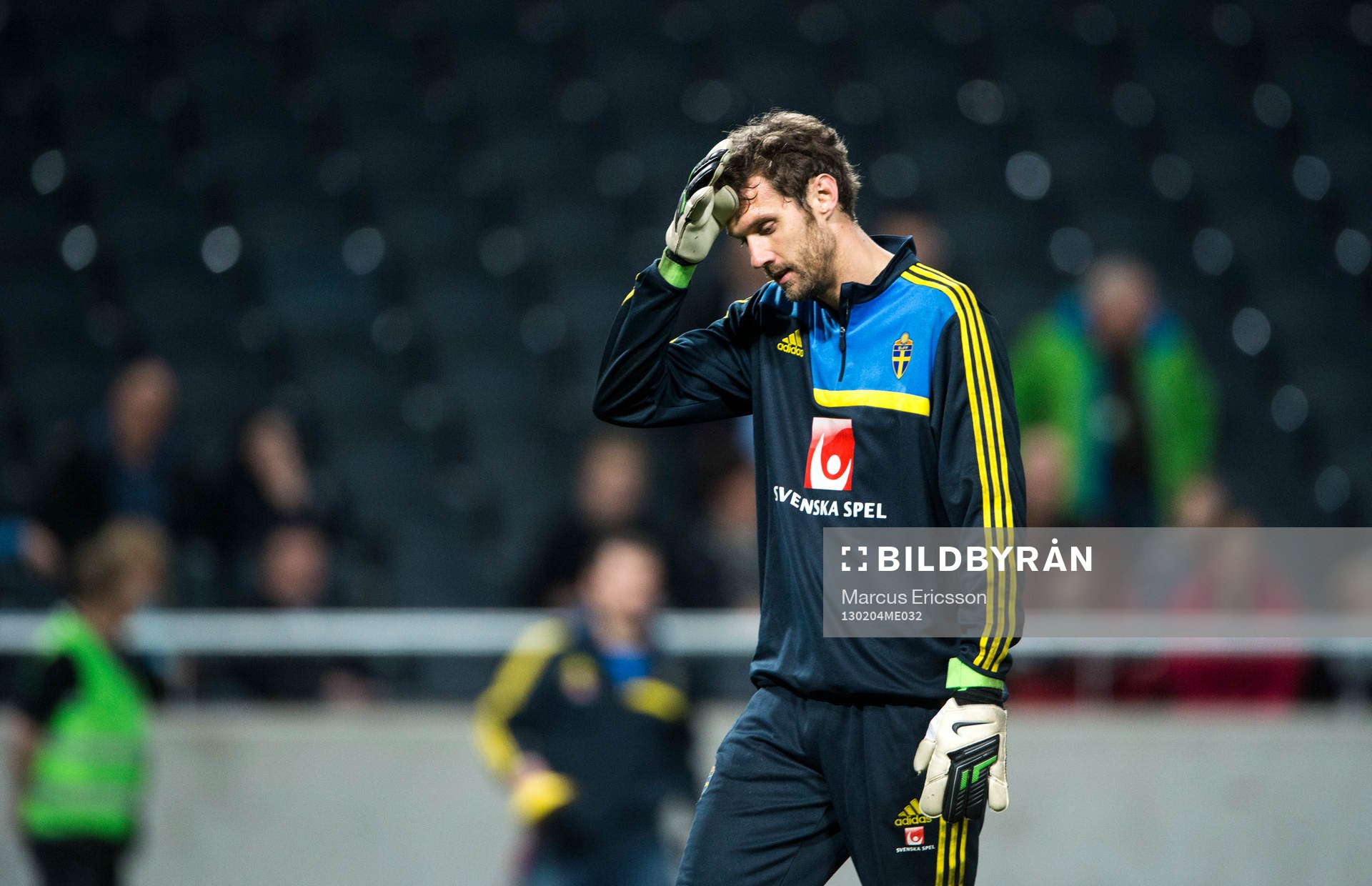 Sverige tränar på Friends Arena