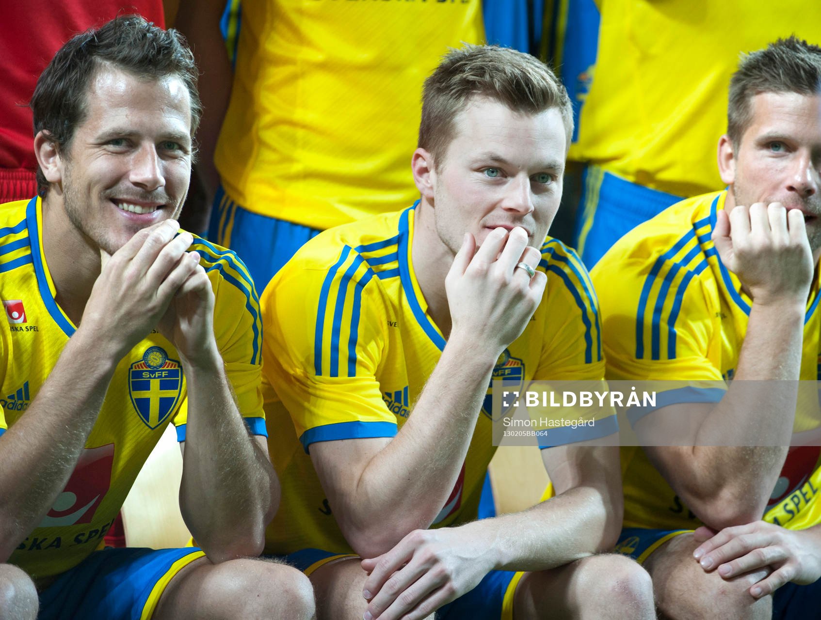 Fotboll, Sverige, Fotografering och träning på Friends