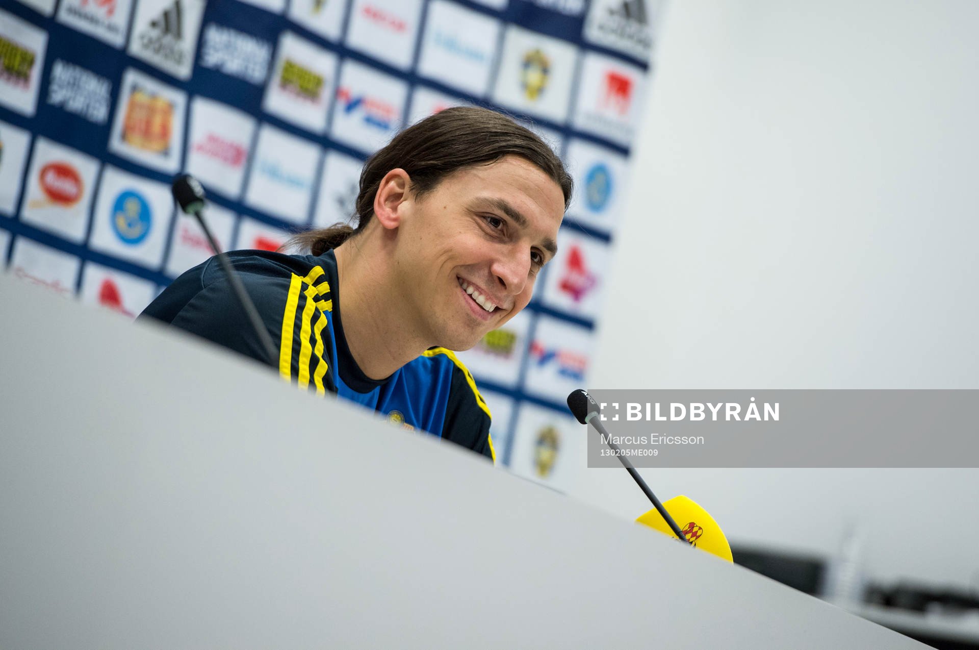 Presskonferens med Zlatan Ibrahimovic