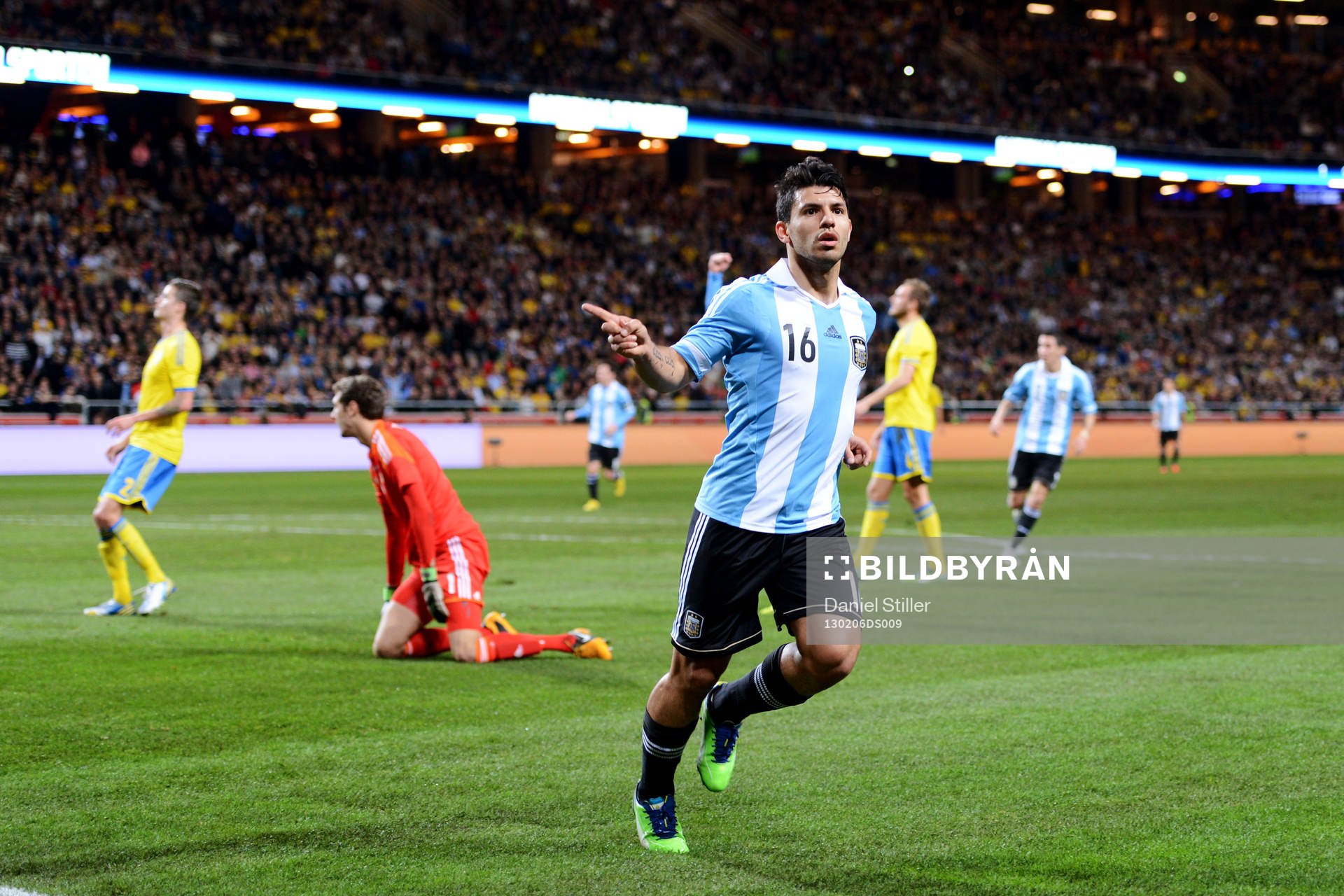 Sergio Aguero, Argentina jublar