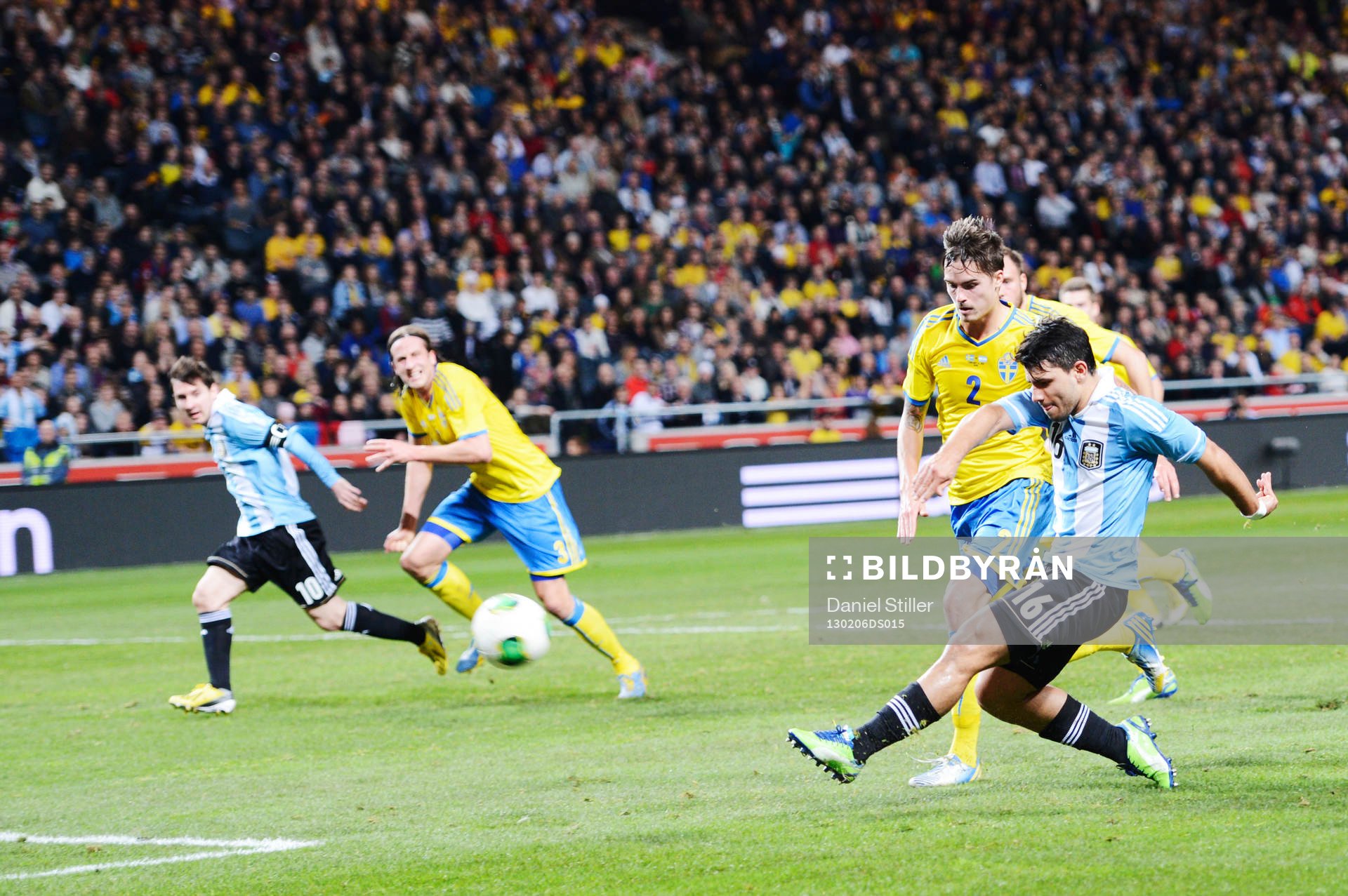 Sergio Aguero, Argentina på framfart