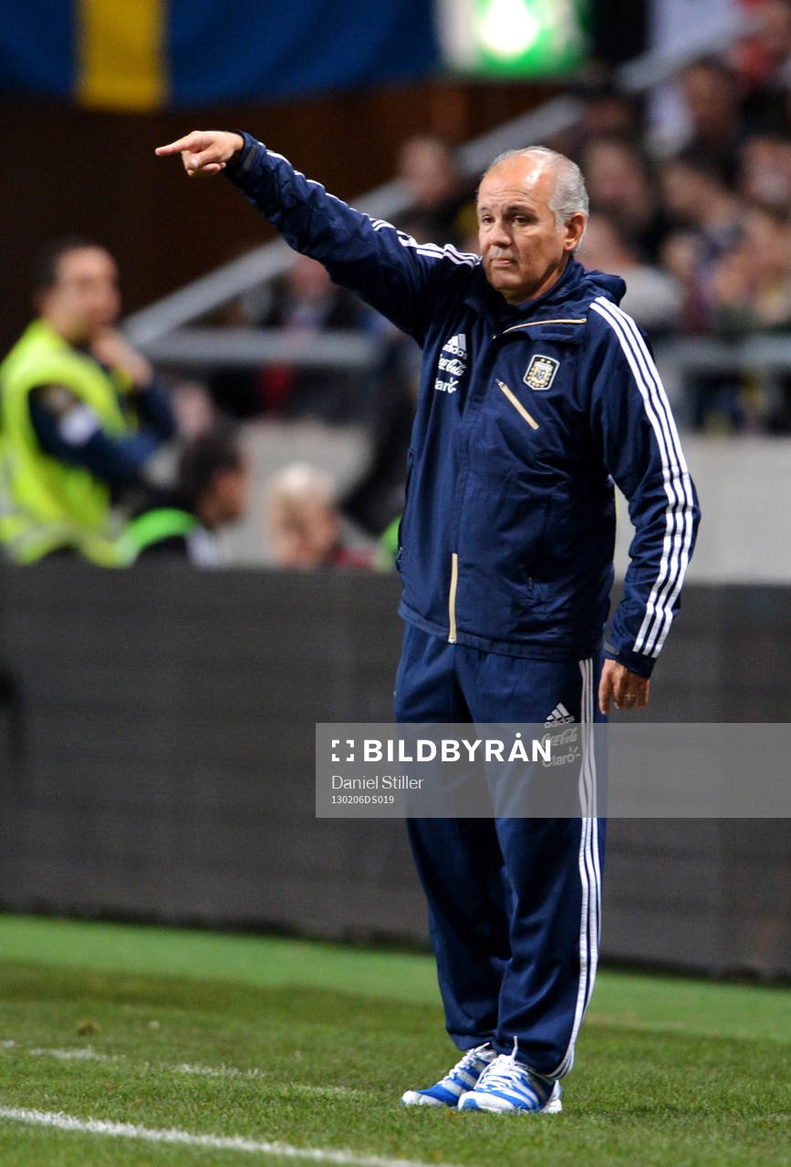 Alejandro Sabella, förbundskapten, Argentina