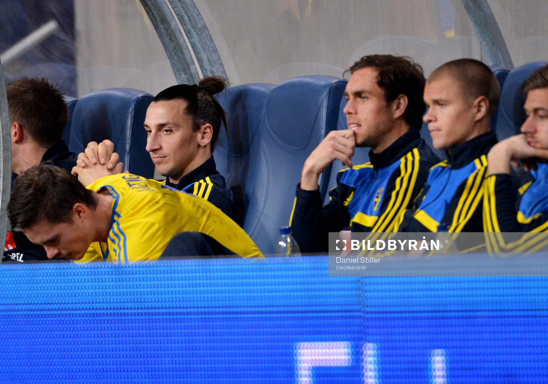 Zlatan Ibrahimović, Sverige, på bänken