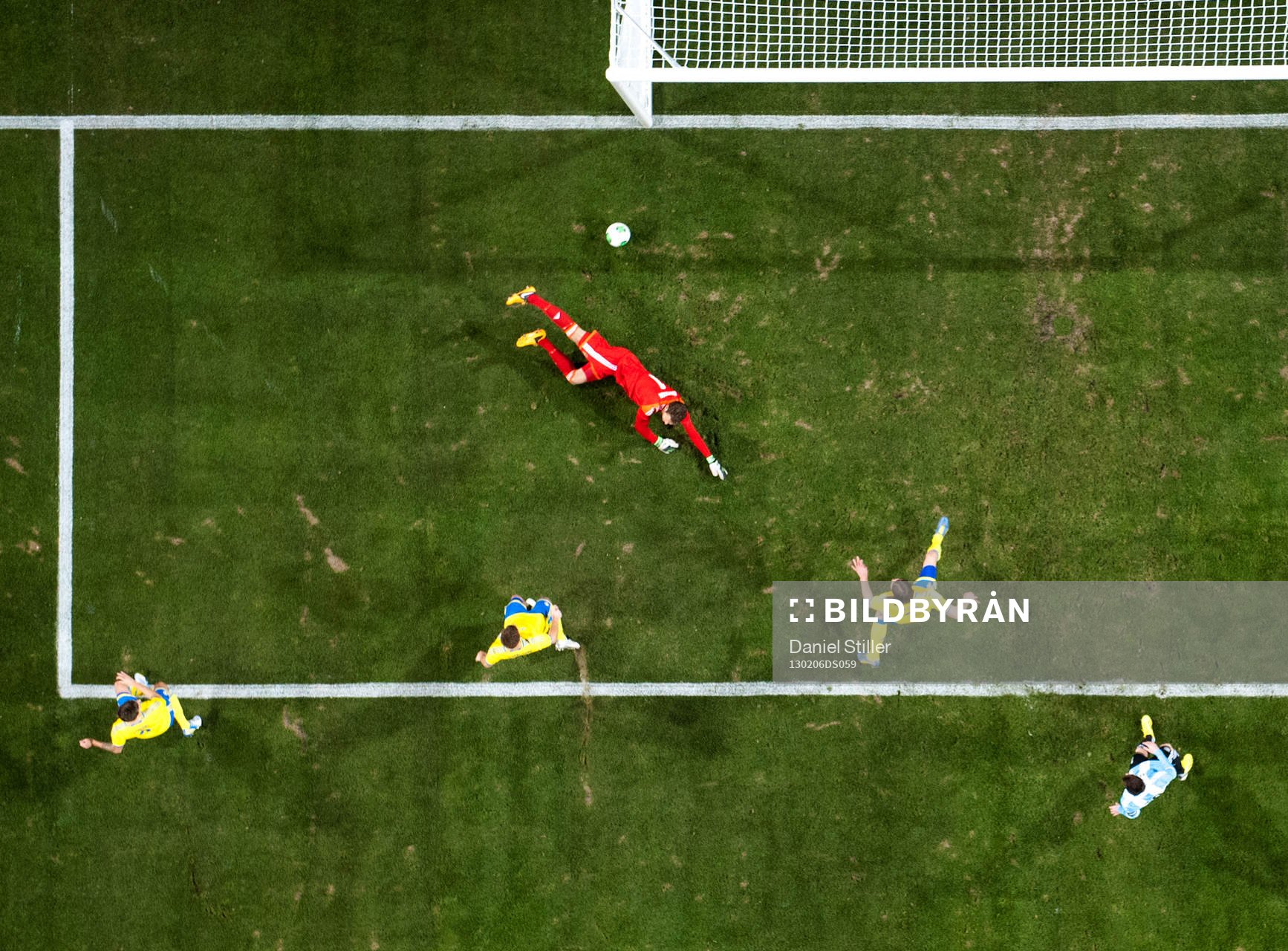 0-1 till Argentina genom självmål, bollen går in bakom