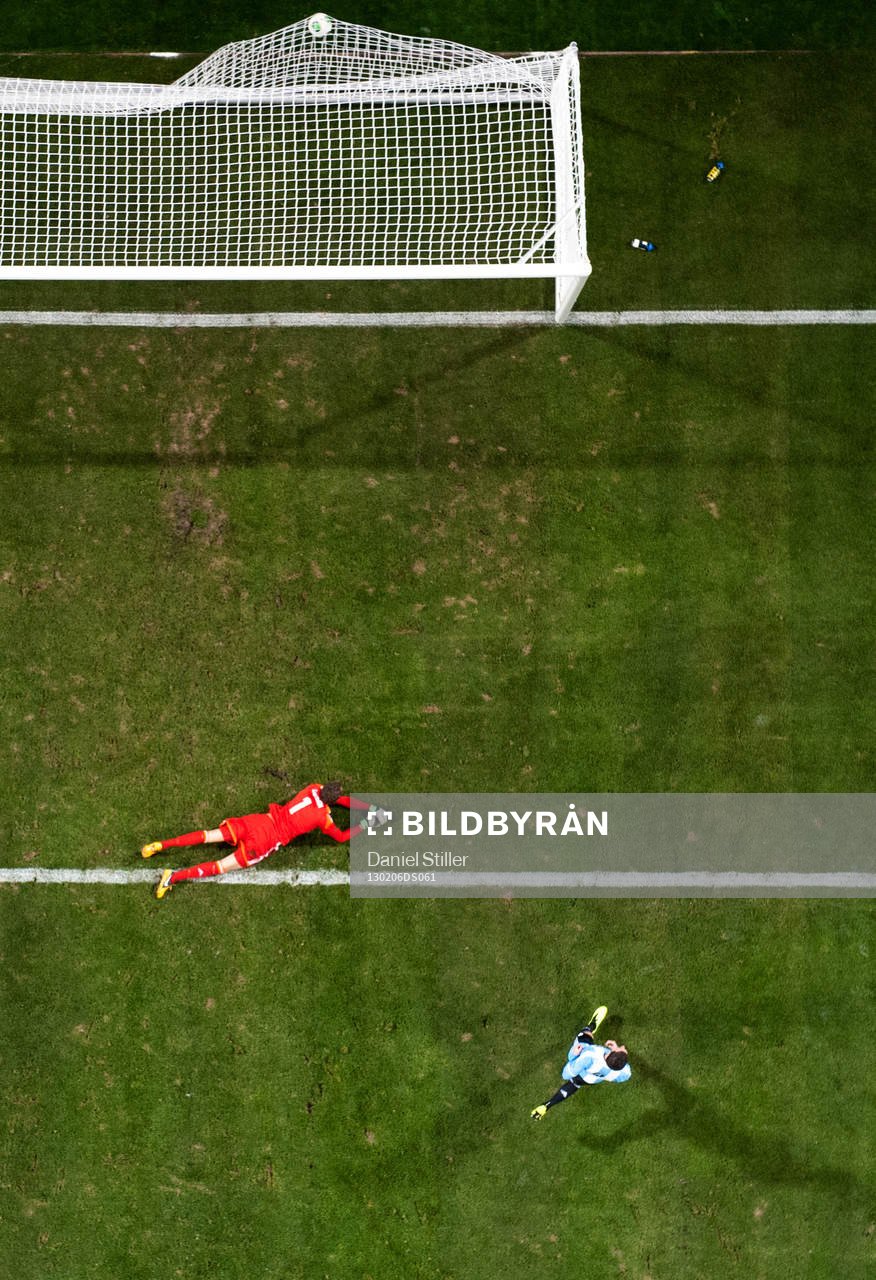 Gonzalo Higuain, Argentina, gör 1-3 bakom Andreas