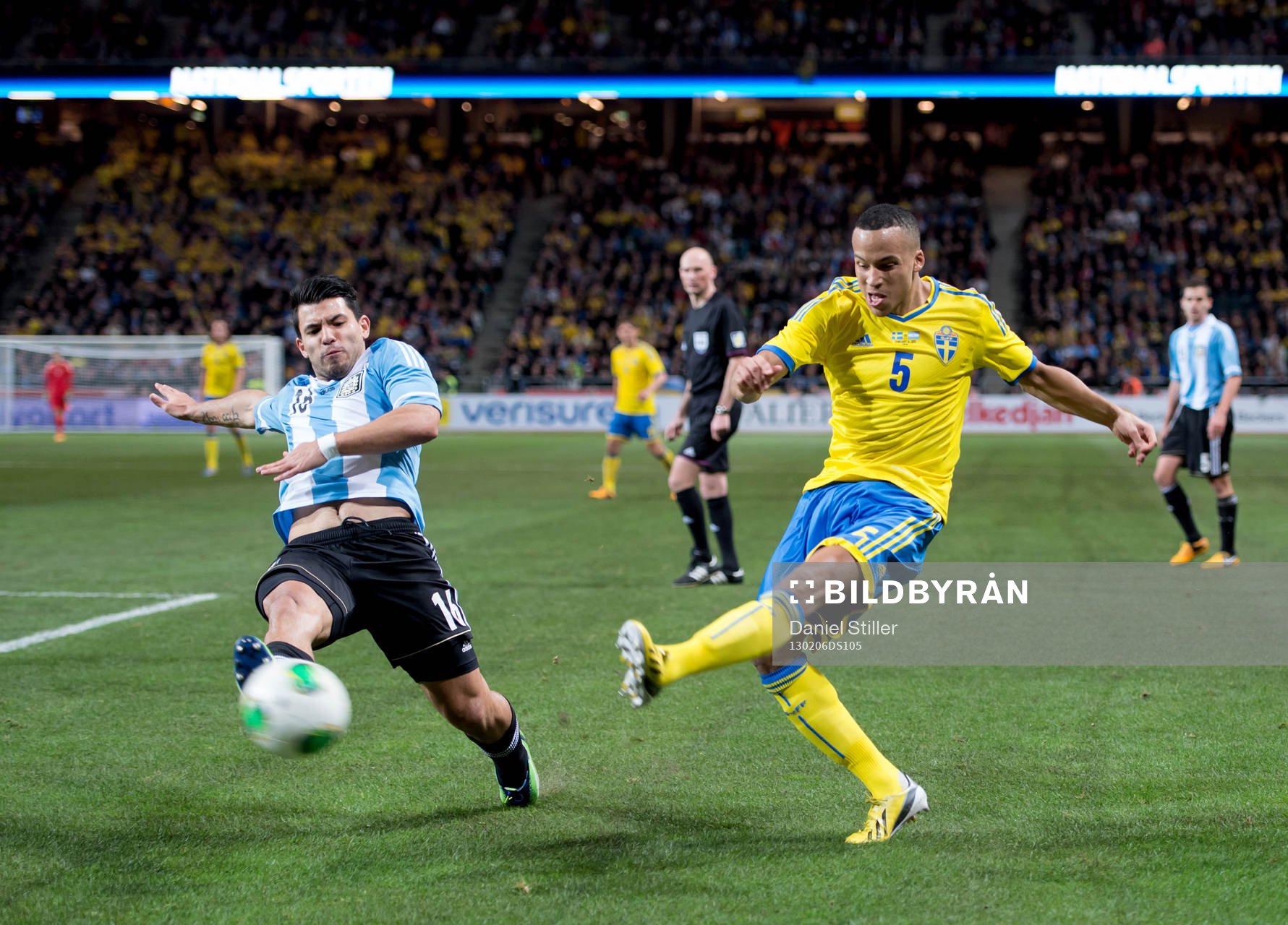 Martin Olsson, Sverige, Sergio Aguero, Argentina
