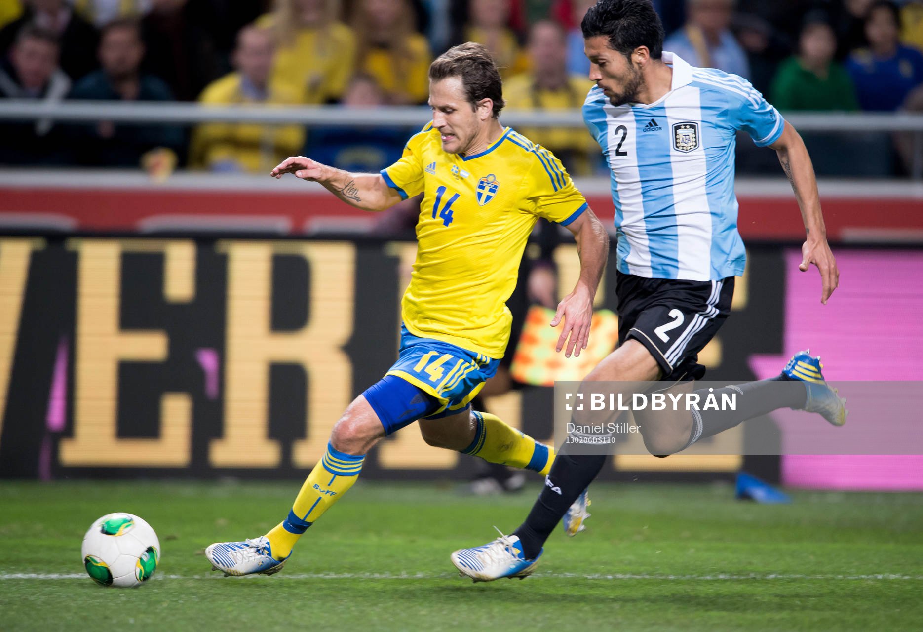 Tobias Hysén, Sverige, Ezequiel Garay, Argentina