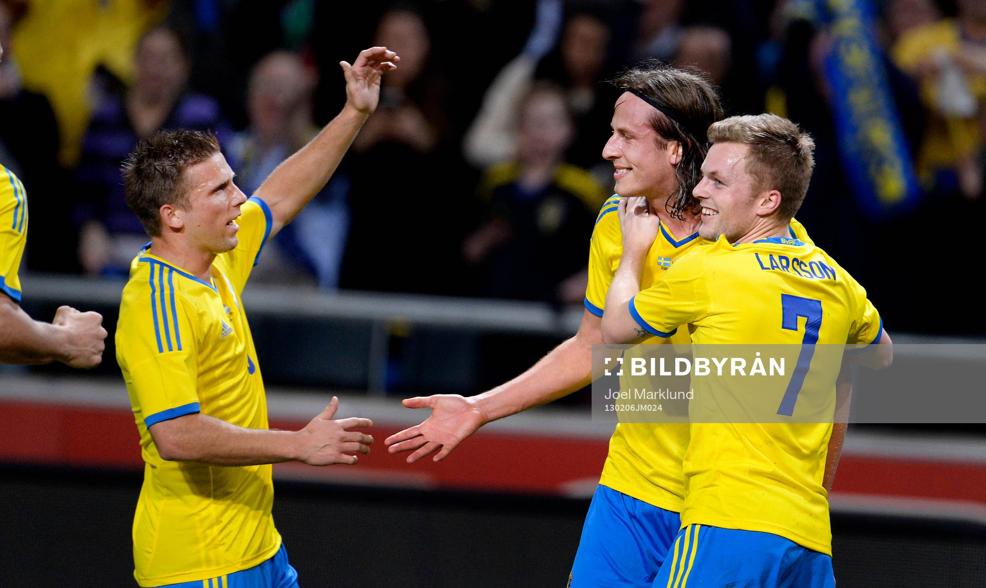 Anders Svensson, Jonas Olsson, Sebastian Larsson, Sverige