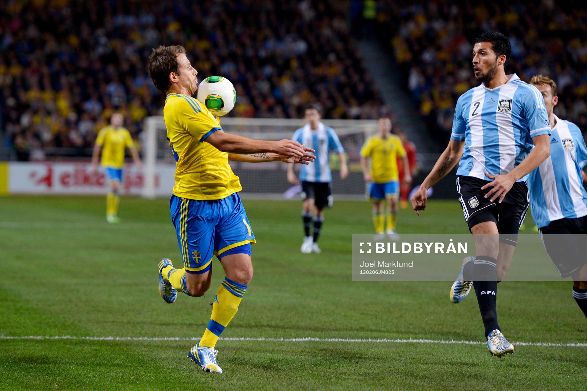 Tobias Hysen, Sverige, Ezequiel Garay, Argentina