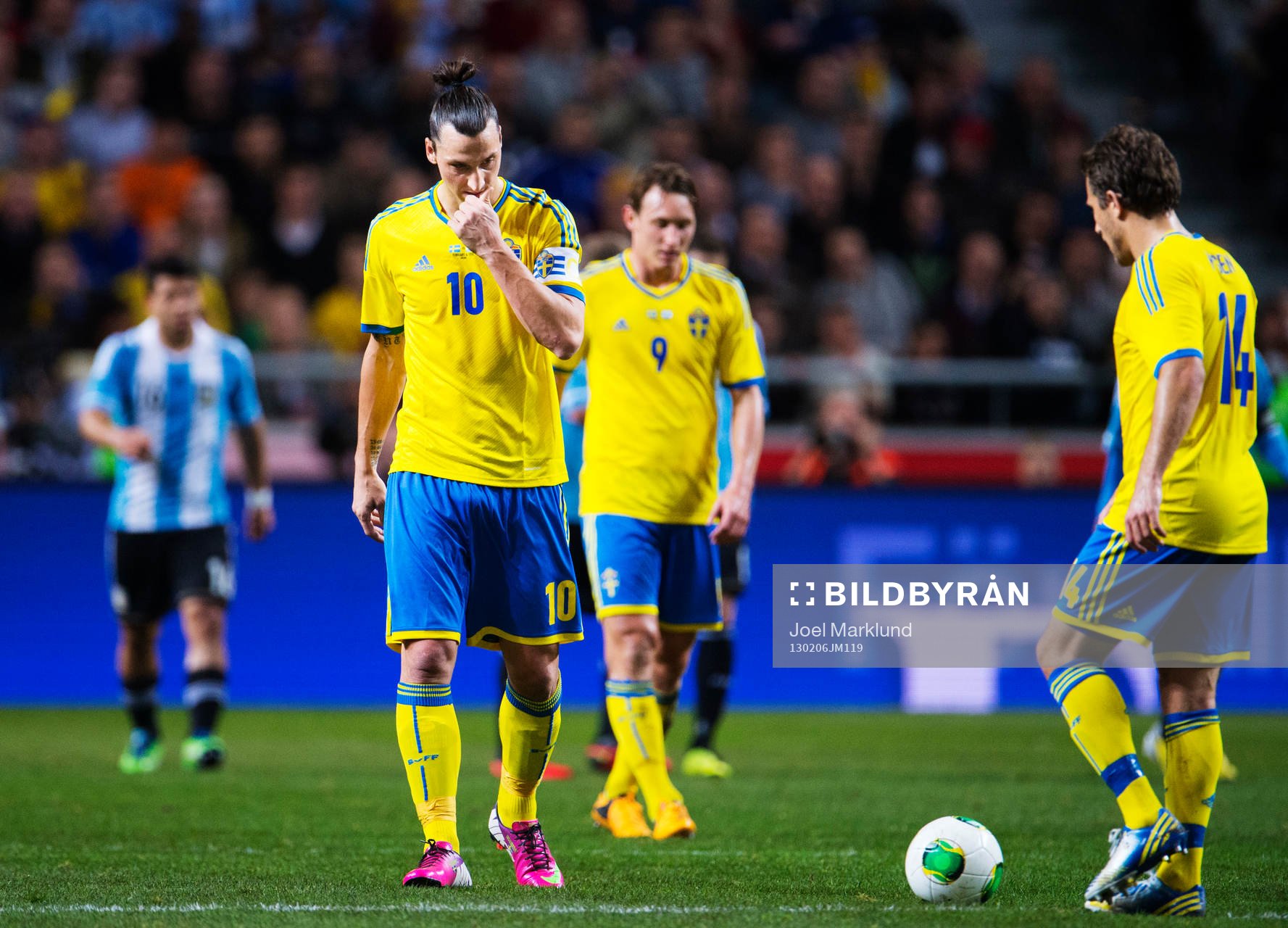 Zlatan Ibrahimovic och Tobias Hysén, Sverige