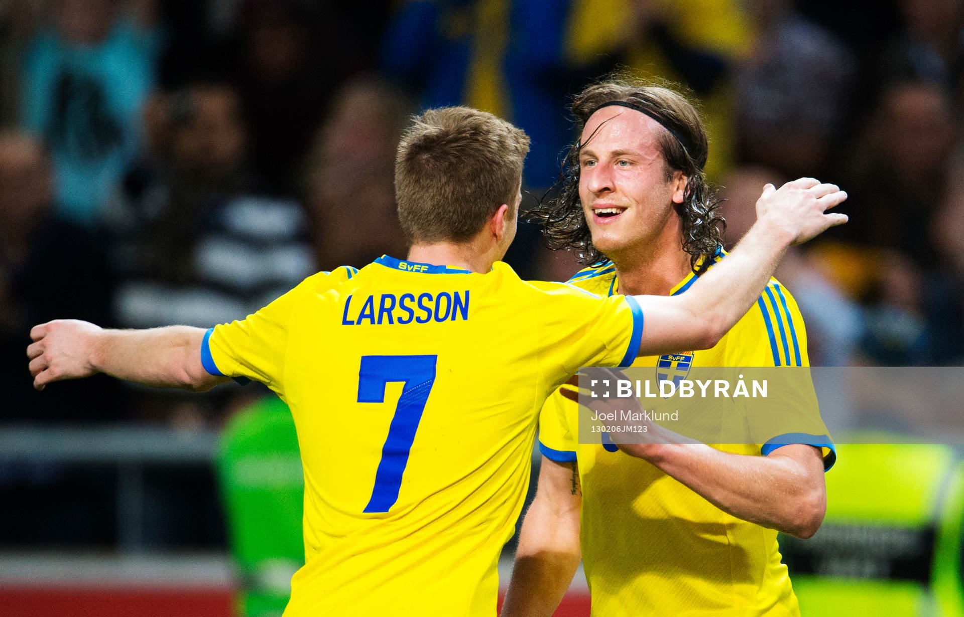 Sebastian Larsson kramar om Jonas Olsson, Sverige