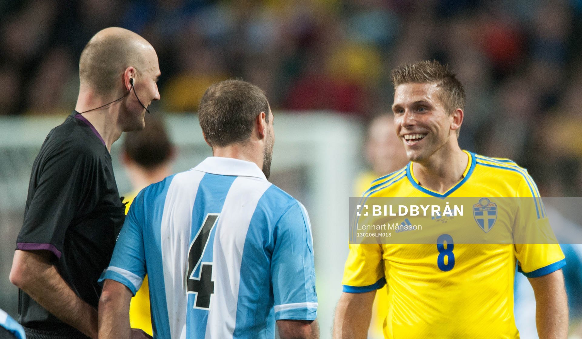 Vänskapsmatch, Anders Svensson, Sverige och Pablo