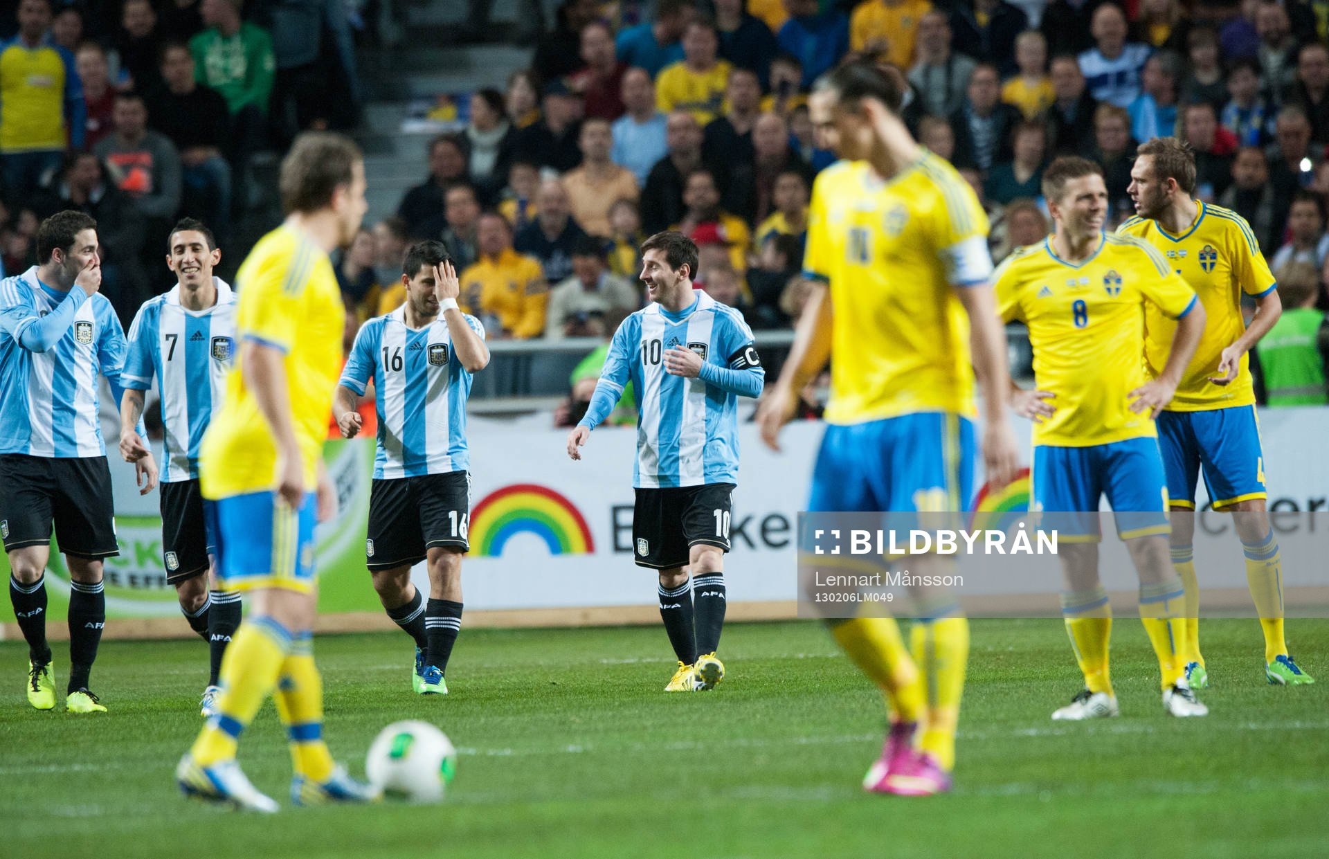 Mål, Gonzalo Higuain, Angel Di Maria, Sergio Agüero och