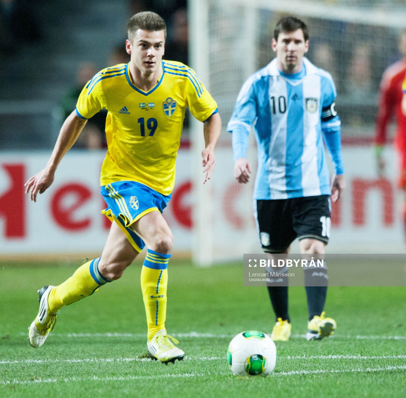 Alexander Kacaniklic, Sverige och Lionel Messi, Argentina